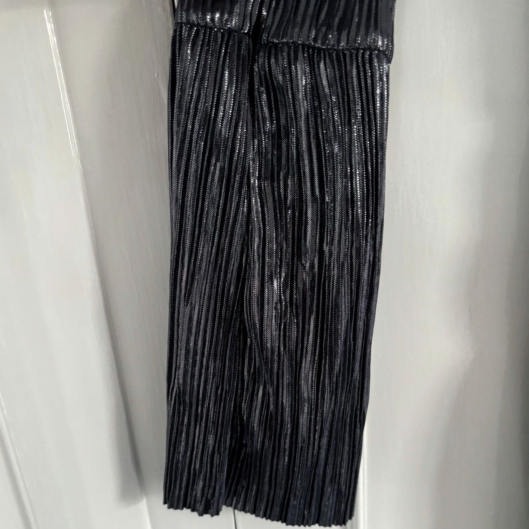Missguided Missguided Playsuit Womens Petite Wrap Front Lurex Metallic Size UK 10 New With Tags Size 32" / US 10 / IT 46 - 4 Thumbnail
