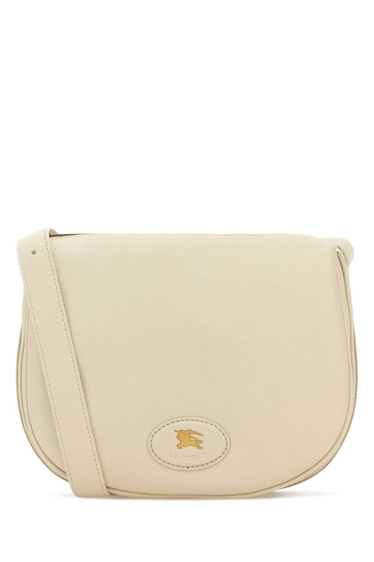 Burberry Ivory Leather Tavistock Crossbody Bag Size ONE SIZE - 1 Thumbnail