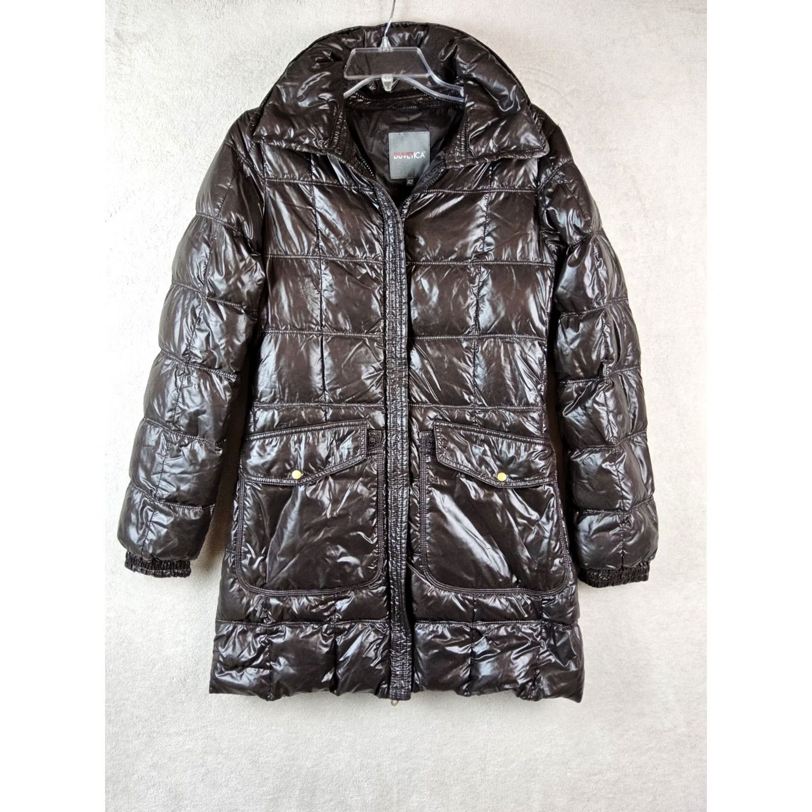 Duvetica Duvetica Jacket Puffer Jacket Women Size 42 Brown Down Zip Winter Outdoor Size M / US 6-8 / IT 42-44 - 2 Thumbnail
