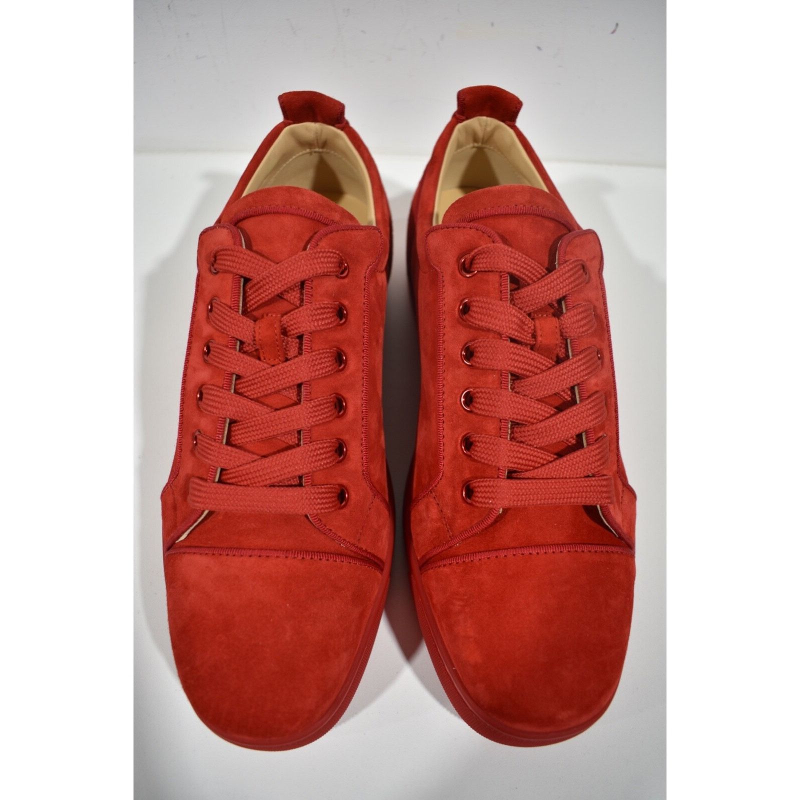 Christian Louboutin Christian Louboutin Mens Fun Louis Junior Flat Loubi Red Size US 9 / EU 42 - 9 Thumbnail