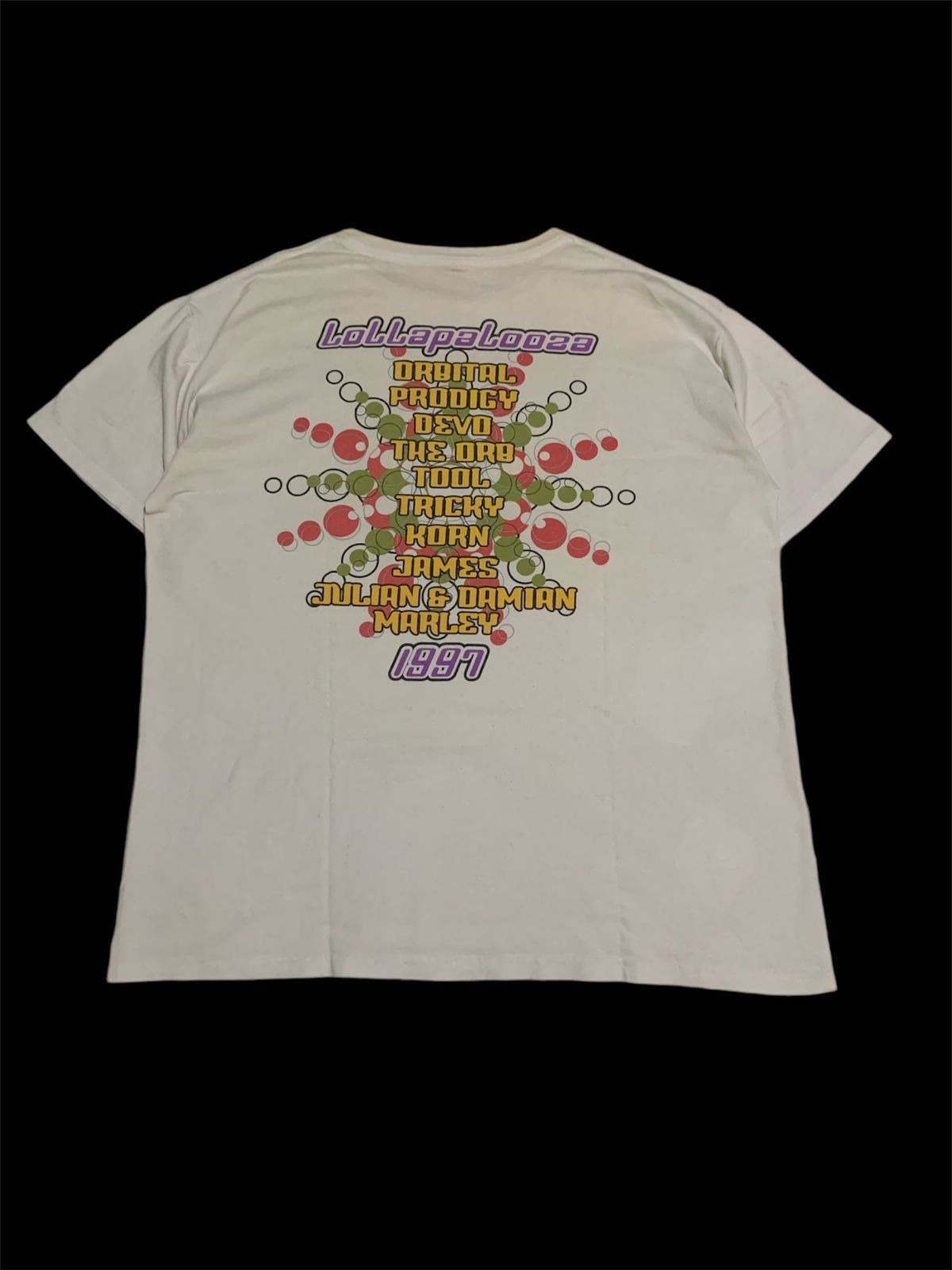 Band Tees × Vintage Vintage 90s Lollapalooza Festival band t-shirt Size US XL / EU 56 / 4 - 2 Thumbnail