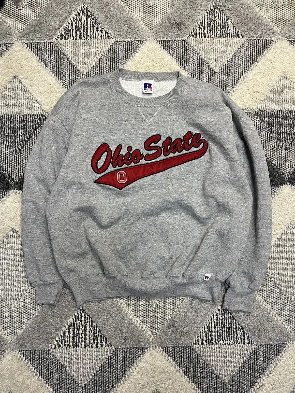 Russell Athletic Vintage Russel Athletic Ohio State Rare Sweatshirt Size US XL / EU 56 / 4 - 1 Thumbnail
