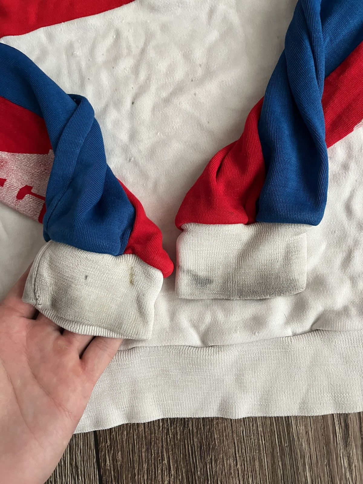 Honda × Vintage Vintage 80s Honda Logo Team Equipment Racing Sweatshirt Rare Size US L / EU 52-54 / 3 - 7 Thumbnail