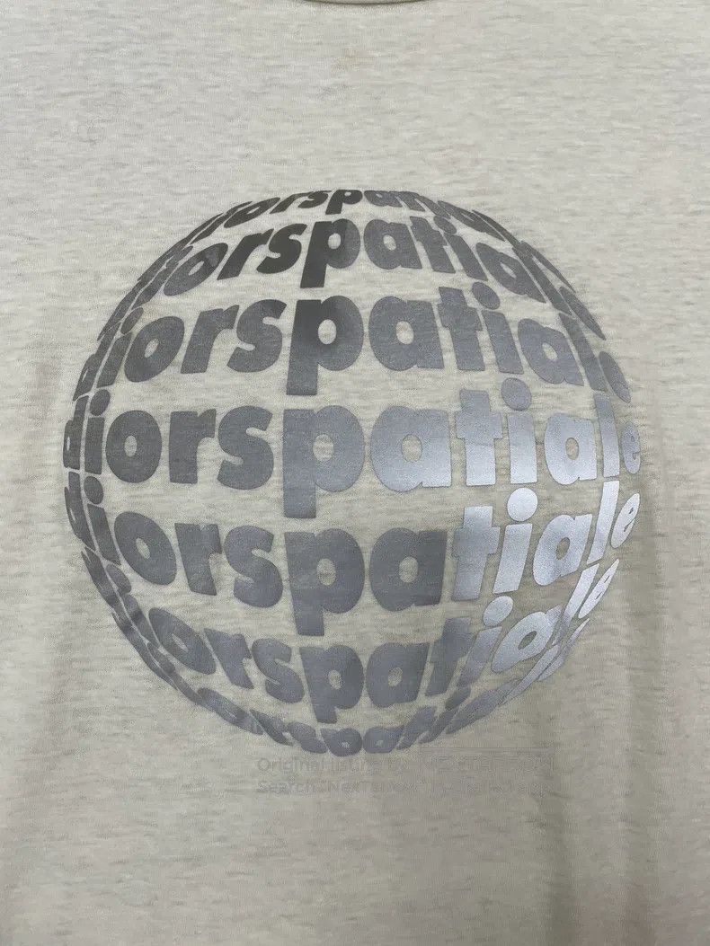 Dior Dior Super cool luminous cool letter spherical T-shirt Size S / US 4 / IT 40 - 2 Thumbnail