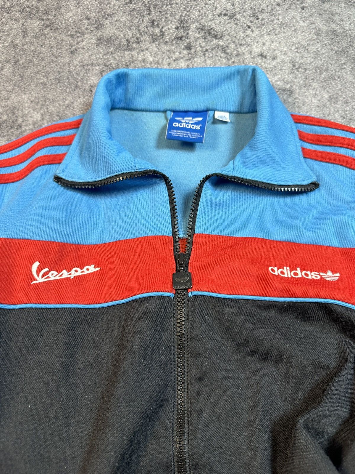 Adidas Vintage Adidas Vespa Jacket Zip Up Streetwear Casual S Rare Size US S / EU 44-46 / 1 - 3 Thumbnail