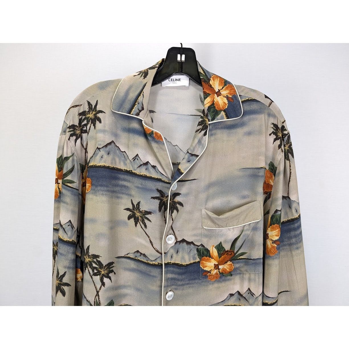 Celine Celine Button Shirt in Multicolor BNWT 37 Size US XS / EU 42 / 0 - 5 Thumbnail