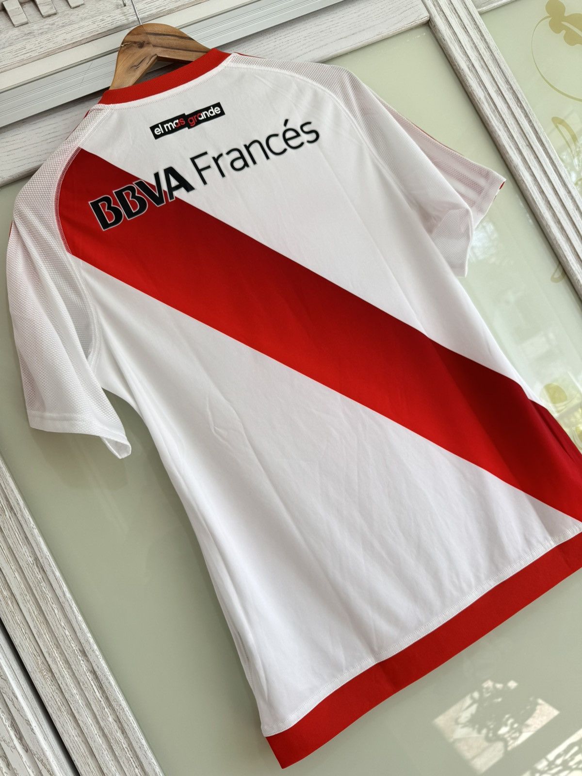 Adidas River Plate 2016-2017 Home Soccer Jersey Football Kit Shirt Size US M / EU 48-50 / 2 - 10 Thumbnail
