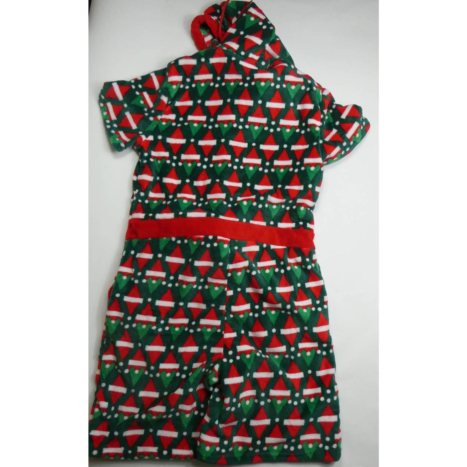 The Unbranded Brand Blizzard Bay Santa Hat men's Ugly Christmas Romper, small Size US S / EU 44-46 / 1 - 2 Thumbnail