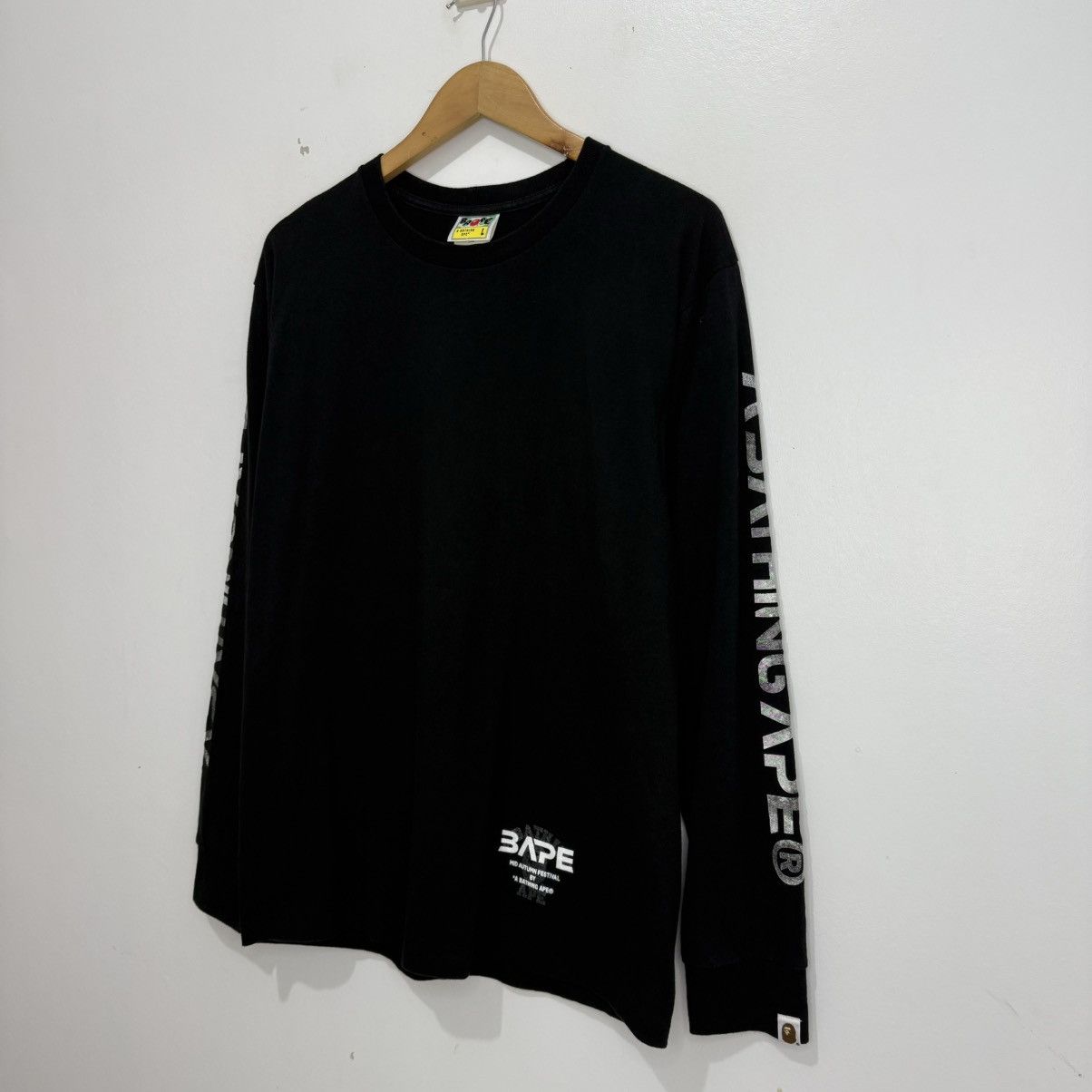 Bape à manches longues Mid Autumn Festival Noir Size US L / EU 52-54 / 3 - 6 Thumbnail
