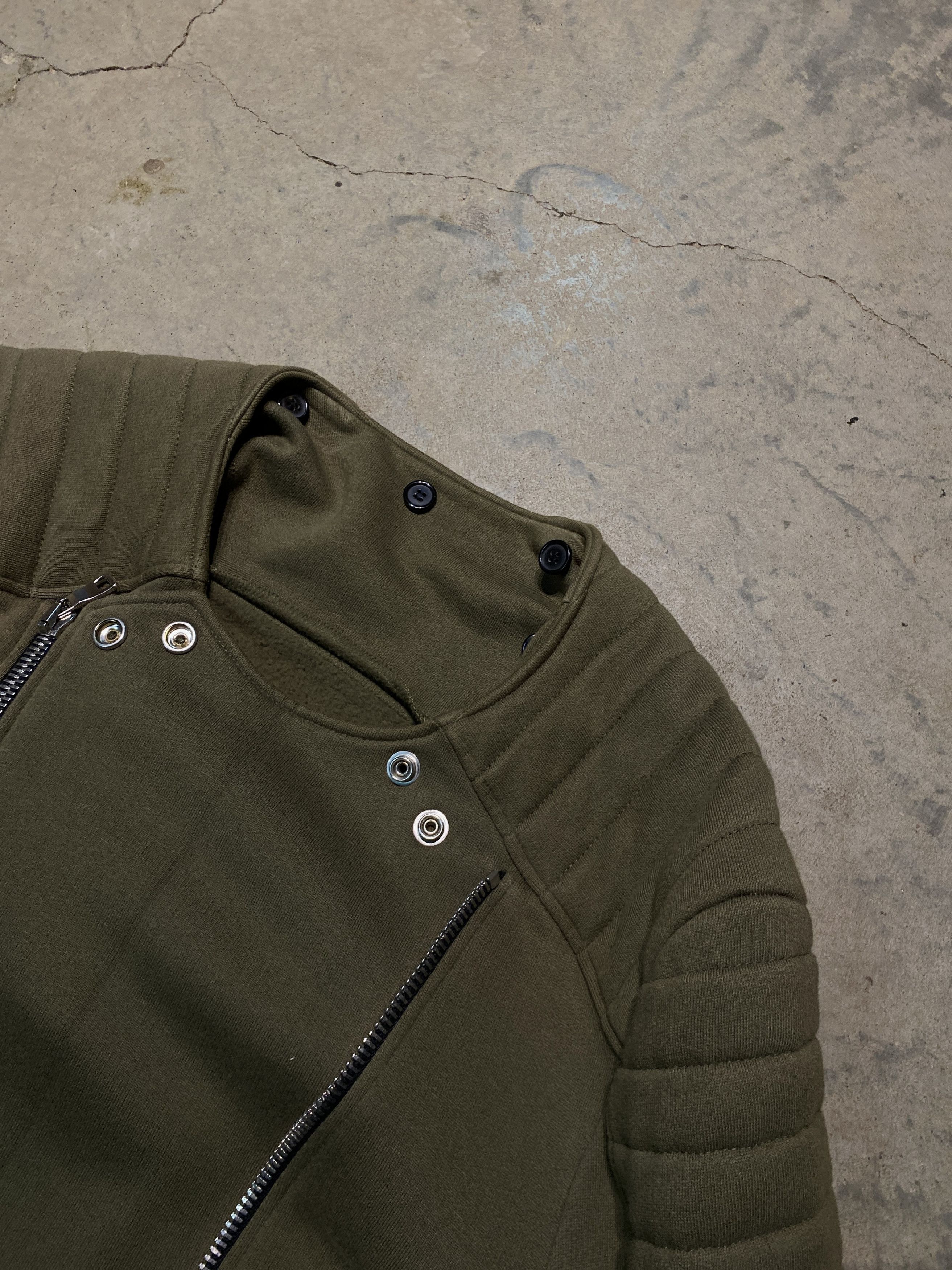 Balmain Balmain Multi-Pocket Suede Moto Jacket by Decarnin Size US L / EU 52-54 / 3 - 9 Thumbnail