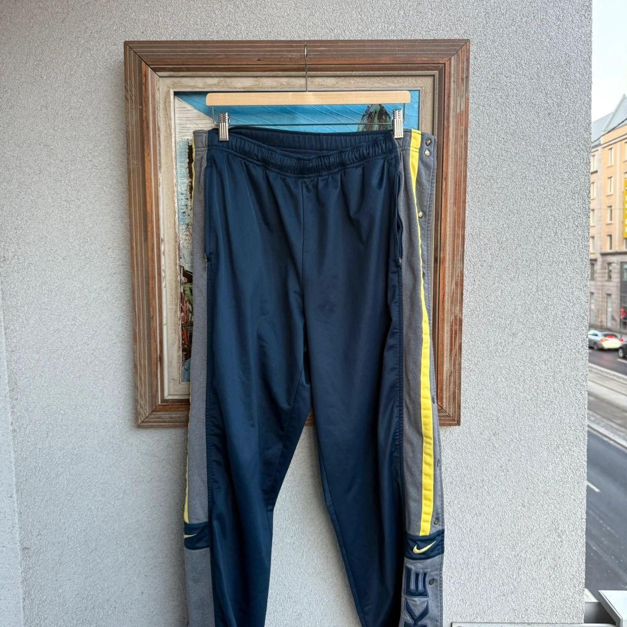 Nike Nike Vintage 90s Navy Bottoms Wide Leg Size US 34 / EU 50 - 2 Thumbnail