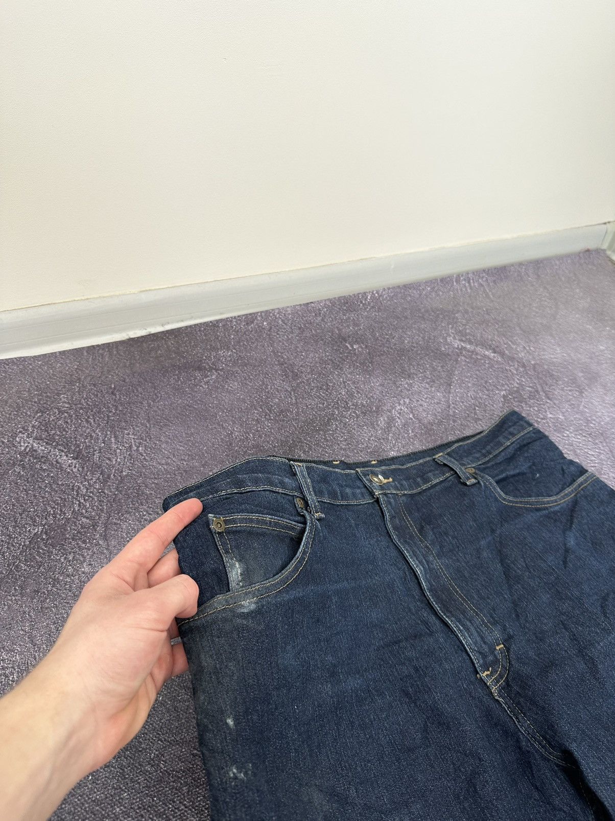 Dickies Vintage Dickies Distressed Denim Hype Baggy USA Work Jeans Size US 38 / EU 54 - 14 Thumbnail