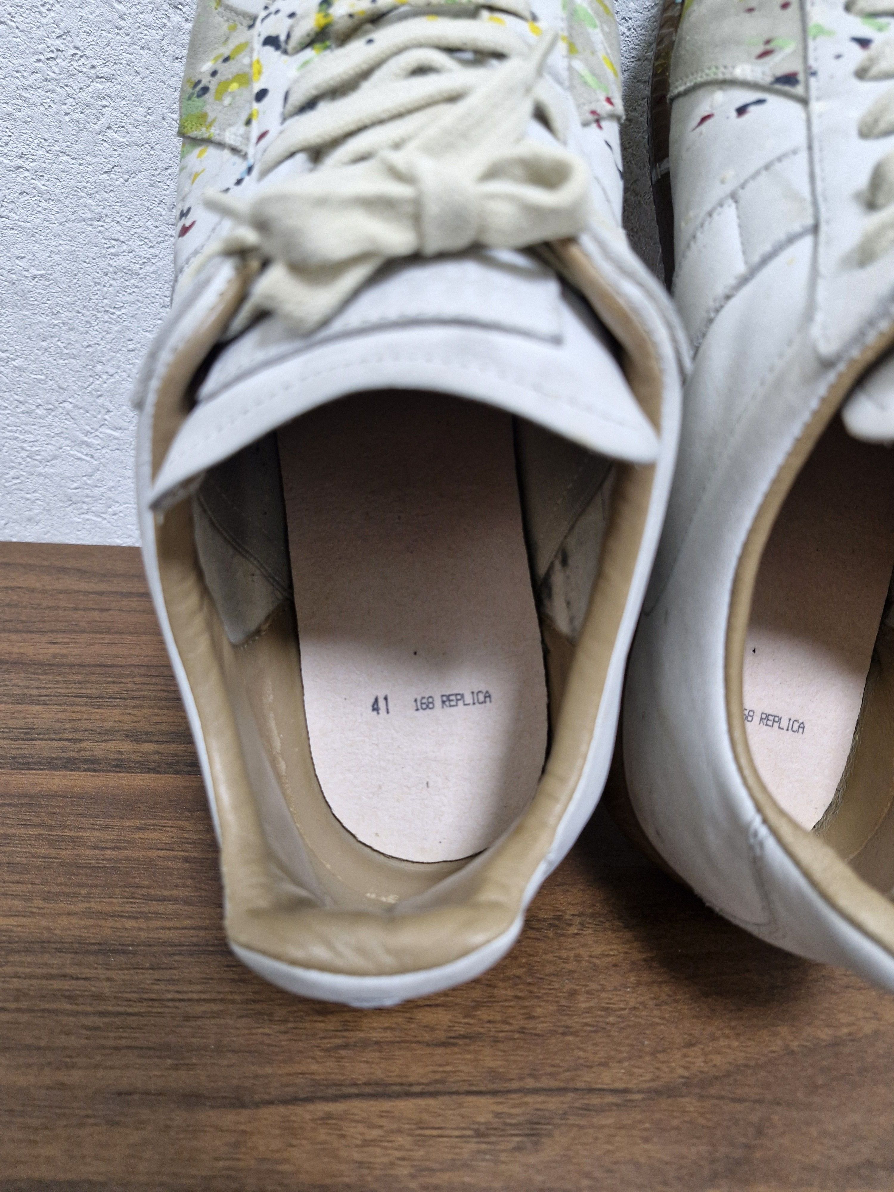 Maison Margiela MAISON MARGIELA Paint Splatter GATs Size US 8 / EU 41 - 12 Thumbnail