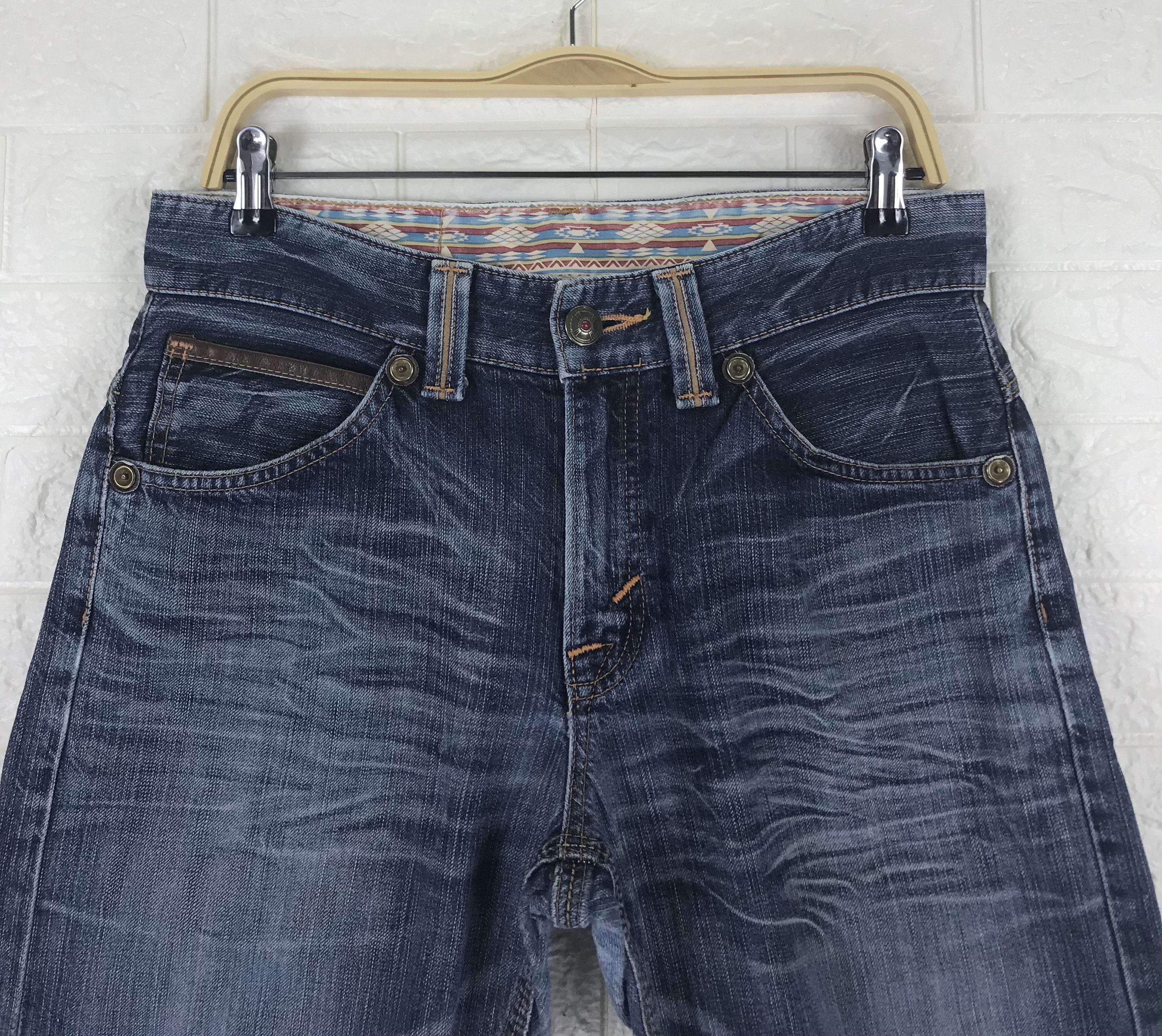 Edwin Vintage Edwin 444 XVS Japanese Blue Jeans Size US 30 / EU 46 - 6 Thumbnail