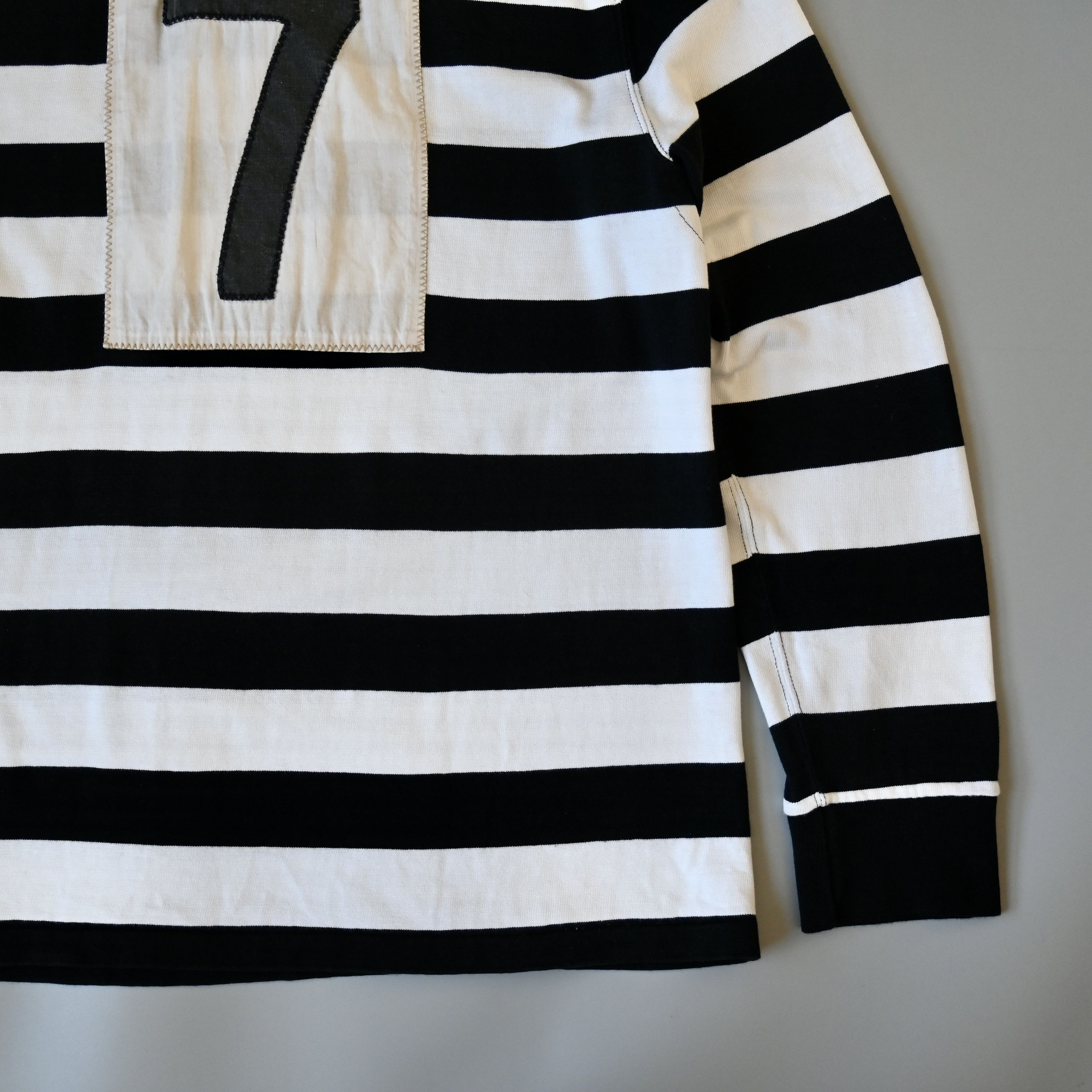 Polo Ralph Lauren Ralph Lauren cotton&viscose quilted rugby shirt, XL, canoe Size US XL / EU 56 / 4 - 5 Thumbnail