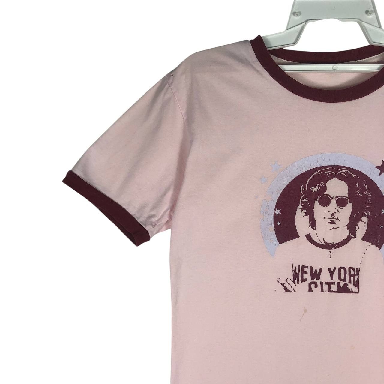 Vintage Vintage John Lennon New York City T-Shirt Size US M / EU 48-50 / 2 - 3 Thumbnail