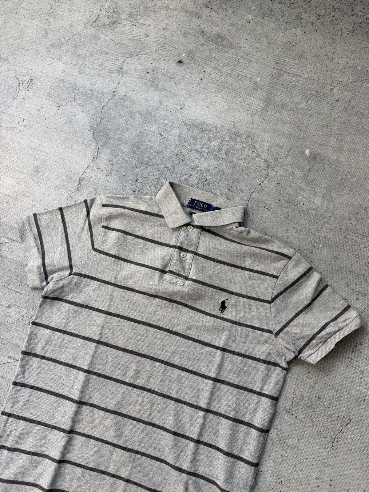 Polo Ralph Lauren Vintage Polo Ralph Lauren Stripped Tee 90s Hype Size US M / EU 48-50 / 2 - 3 Thumbnail