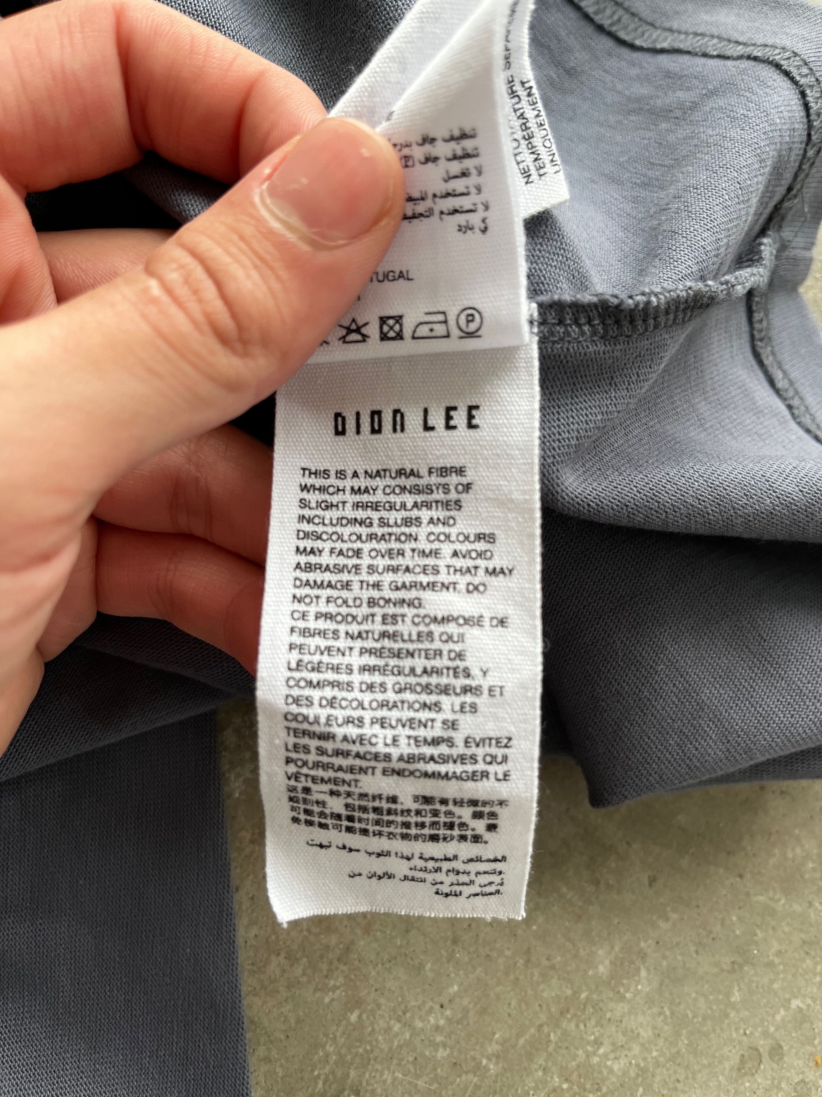 Designer × Dion Lee Dion Lee boxy Minimalist Logo Tee Size US M / EU 48-50 / 2 - 7 Thumbnail