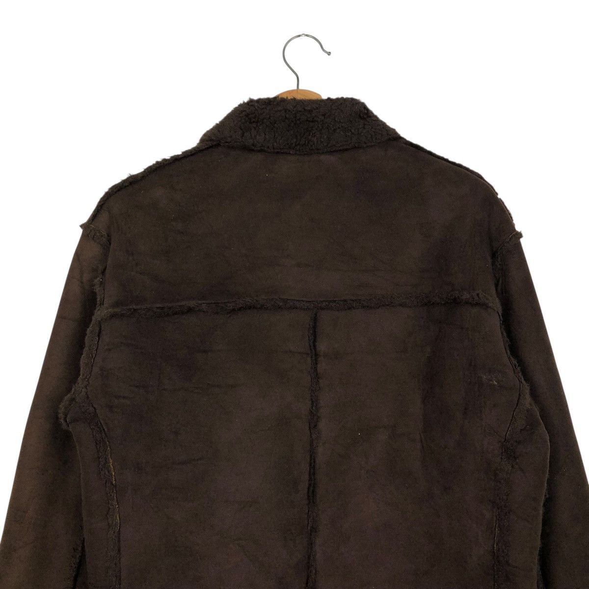 Paul Smith 🔥VINTAGE SHEARLING BIKER JACKET BLANKET PAUL SMITH MINK FUR Size US M / EU 48-50 / 2 - 11 Thumbnail