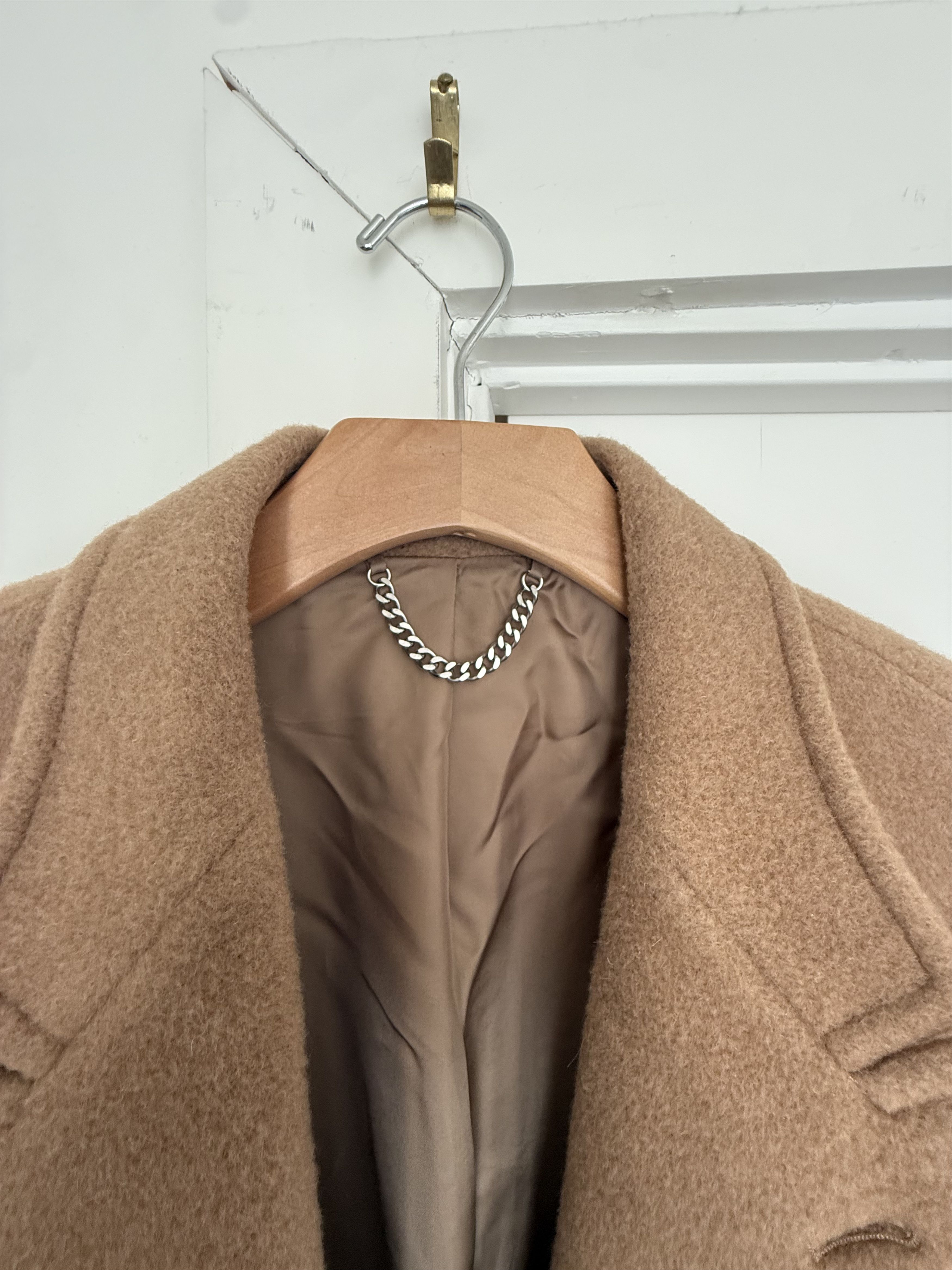 Club Monaco Club Monaco Camel Hair Double Breasted Polo Coat Size US M / EU 48-50 / 2 - 3 Thumbnail