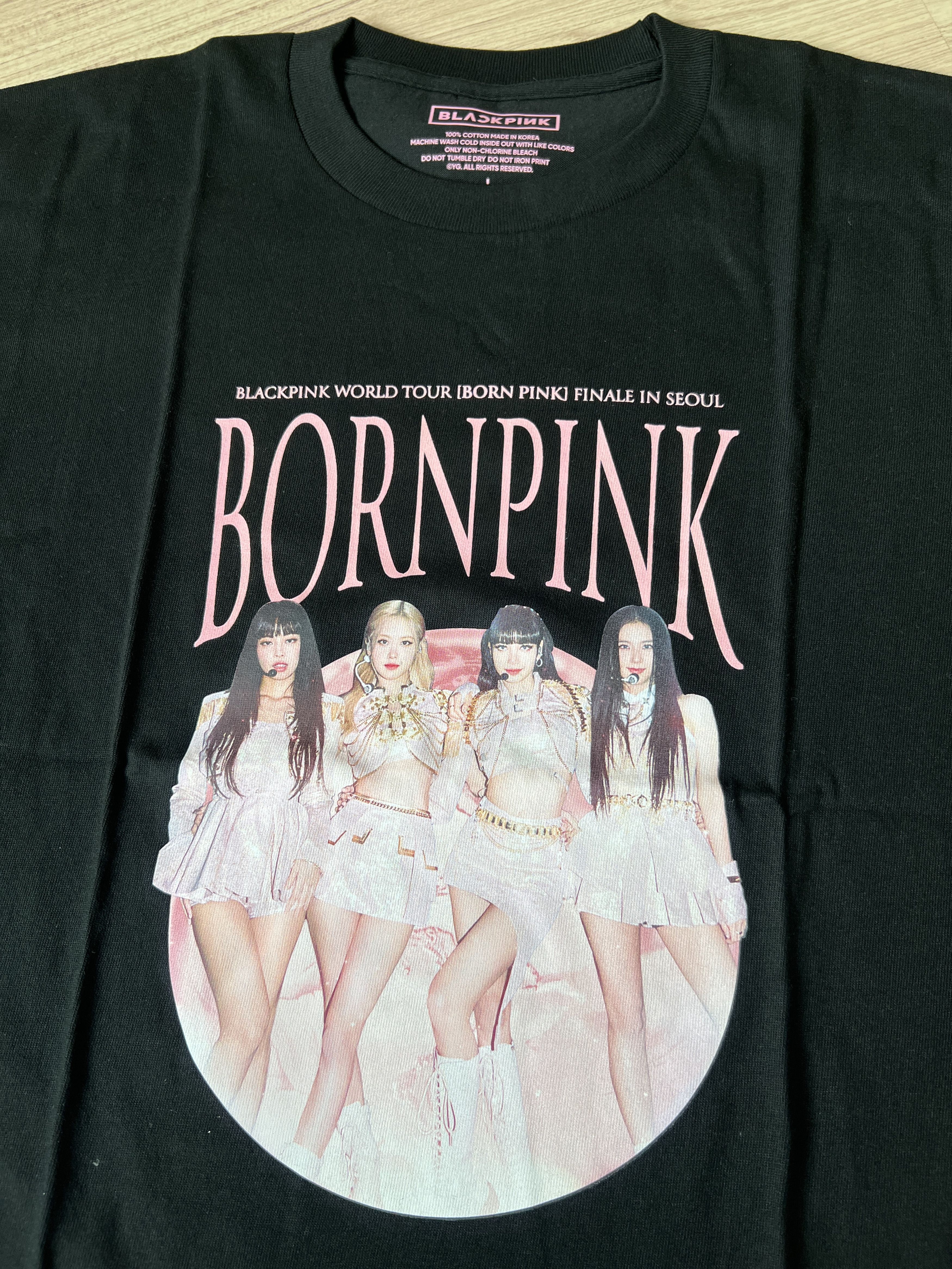 Blackpink Kpop Born pink T Shirt