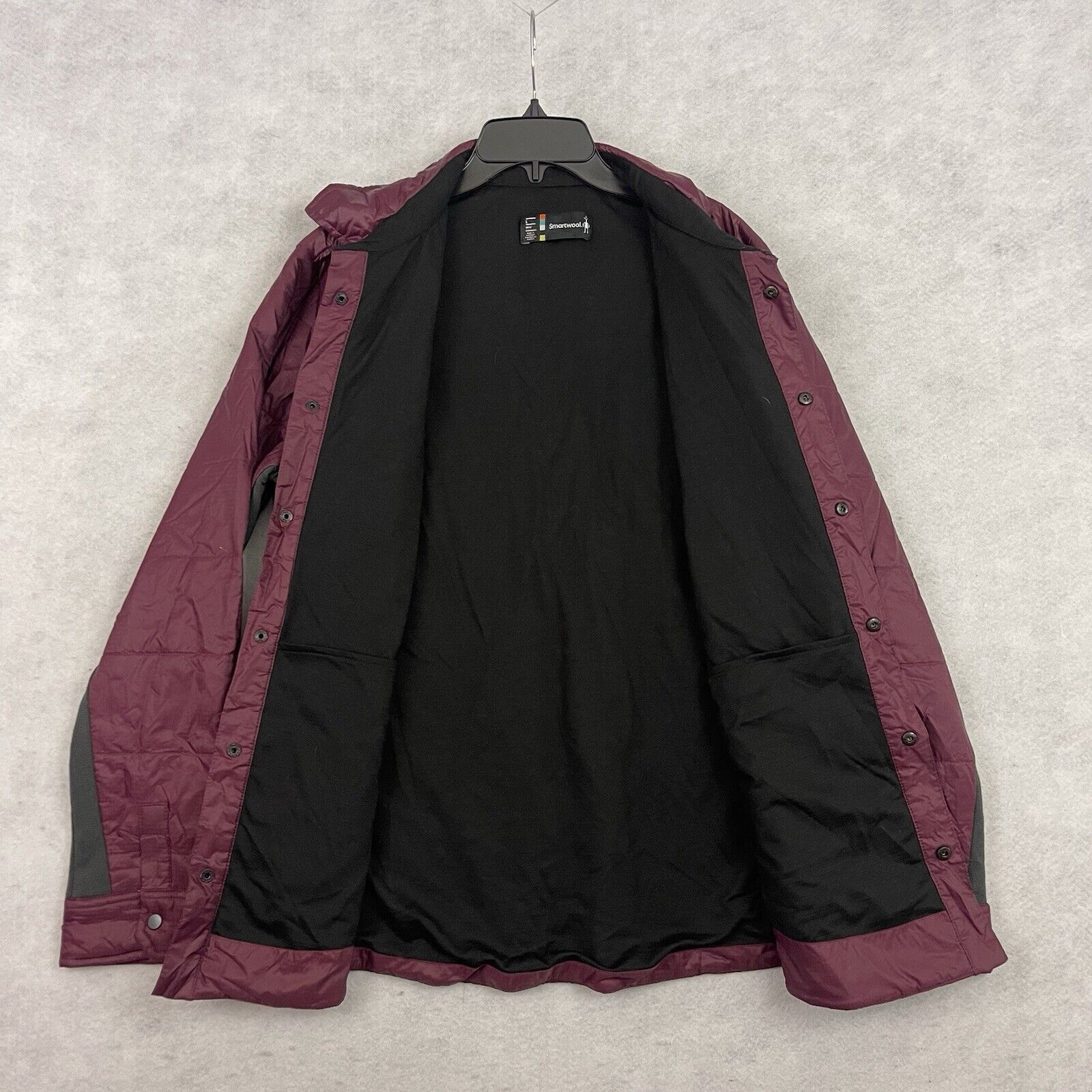 Smartwool Smartwool Smartloft Performance Zip Jacket Mens L Large Wine Size US L / EU 52-54 / 3 - 9 Thumbnail