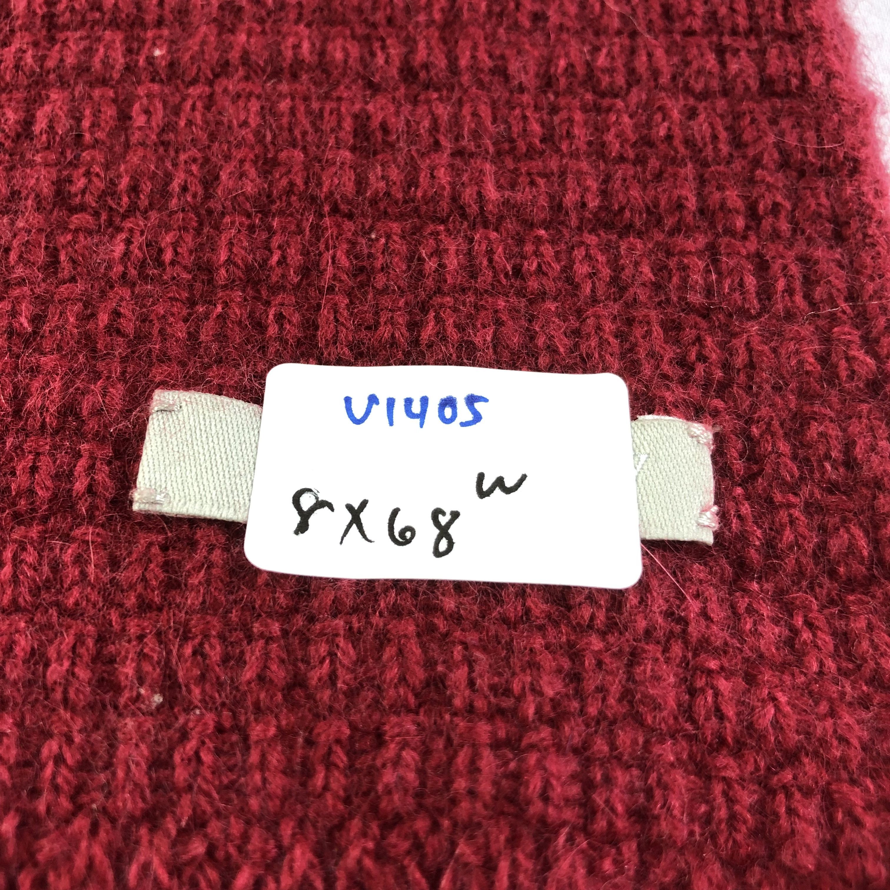 J.Crew J Crew Red Wool Scarf Muffler V1405 Size ONE SIZE - 5 Thumbnail