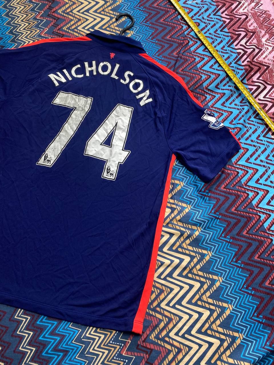 Nike × Vintage Vintage Nike Manchester United Away Kit Jersey Size US L / EU 52-54 / 3 - 11 Thumbnail