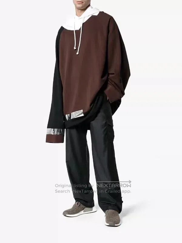 Raf Simons Raf Simons 2017 autumn and winter colour block tape Hooded Size US S / EU 44-46 / 1 - 2 Thumbnail