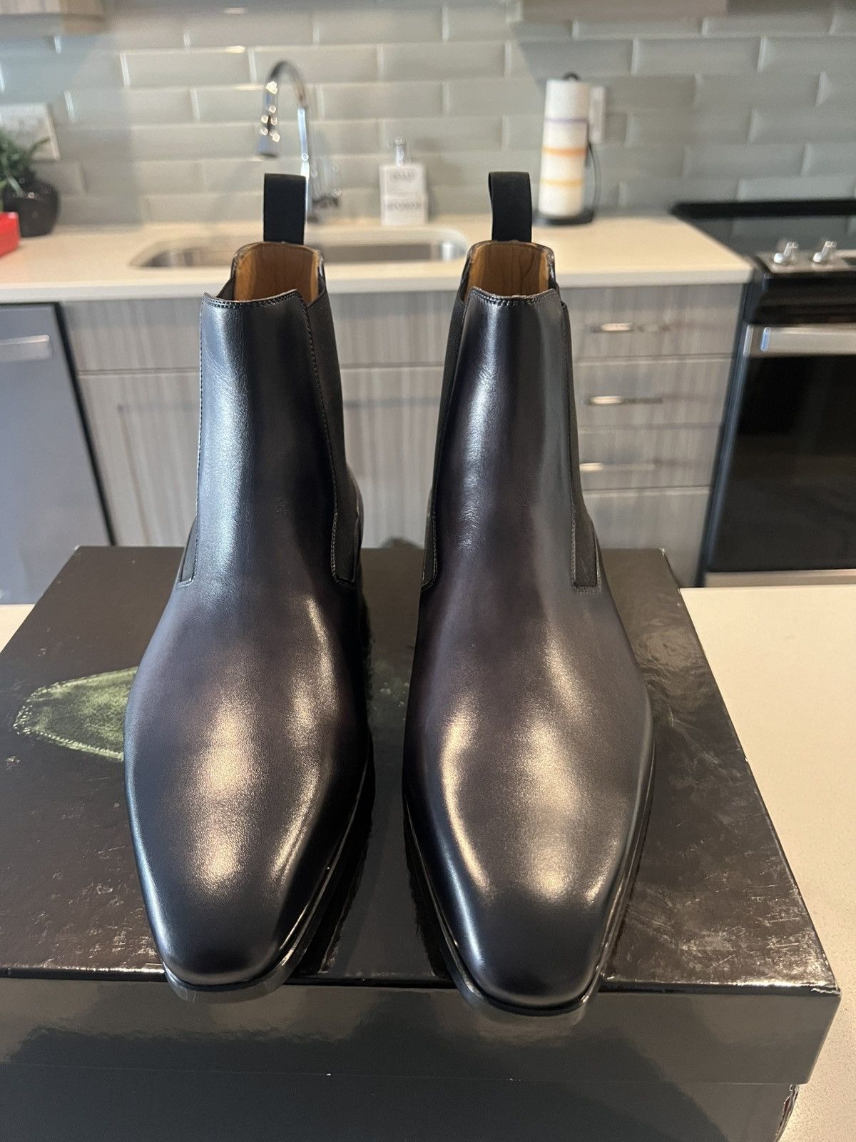 Magnanni MAGNANNI CANDEN GREY|TOBACO COLOR Size US 10 / EU 43 - 4 Thumbnail