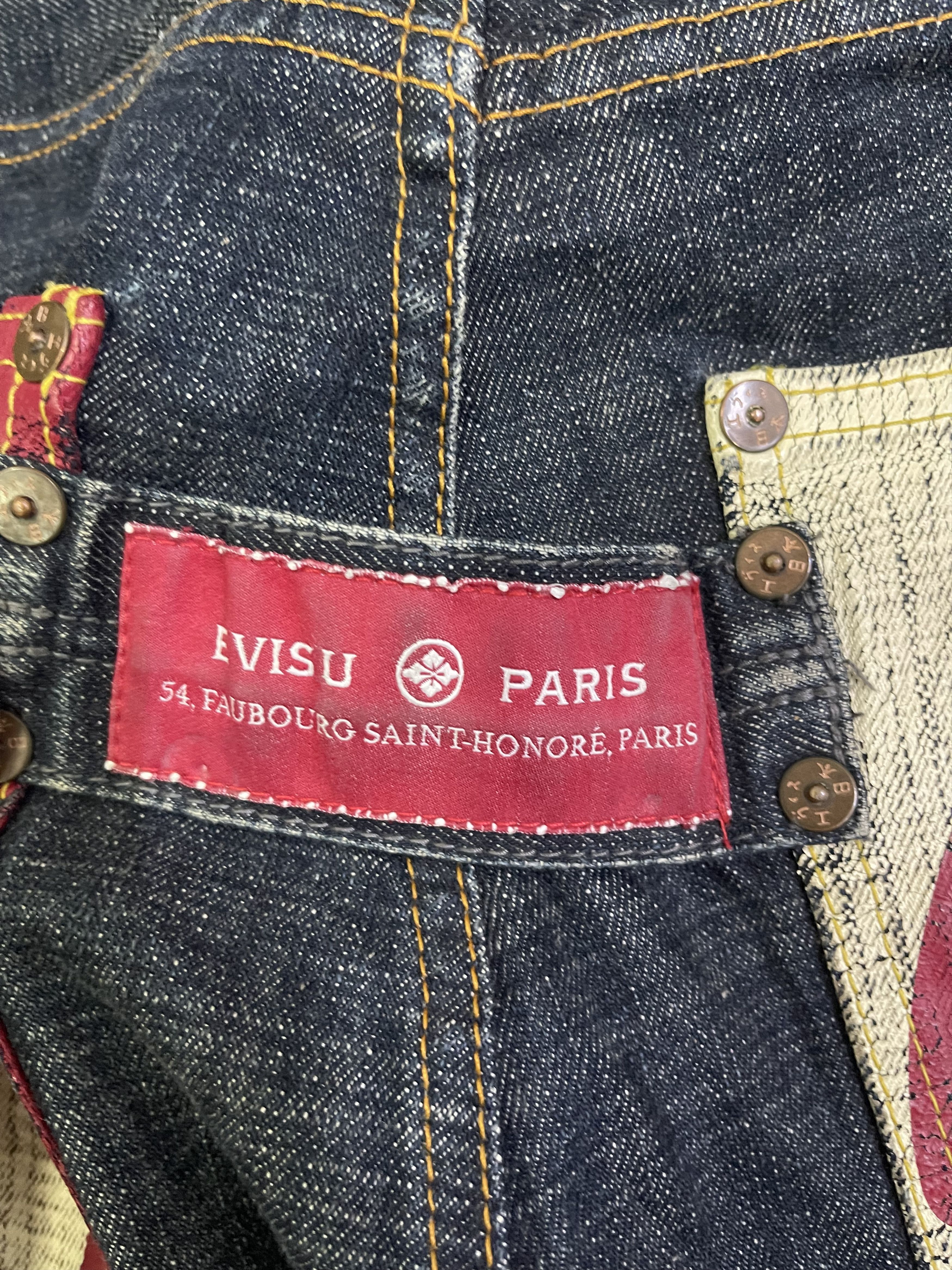 Evisu Vtg RARE Evisu Multipocket Underlicense China Selvedge sz 34 Size US 34 / EU 50 - 21 Thumbnail