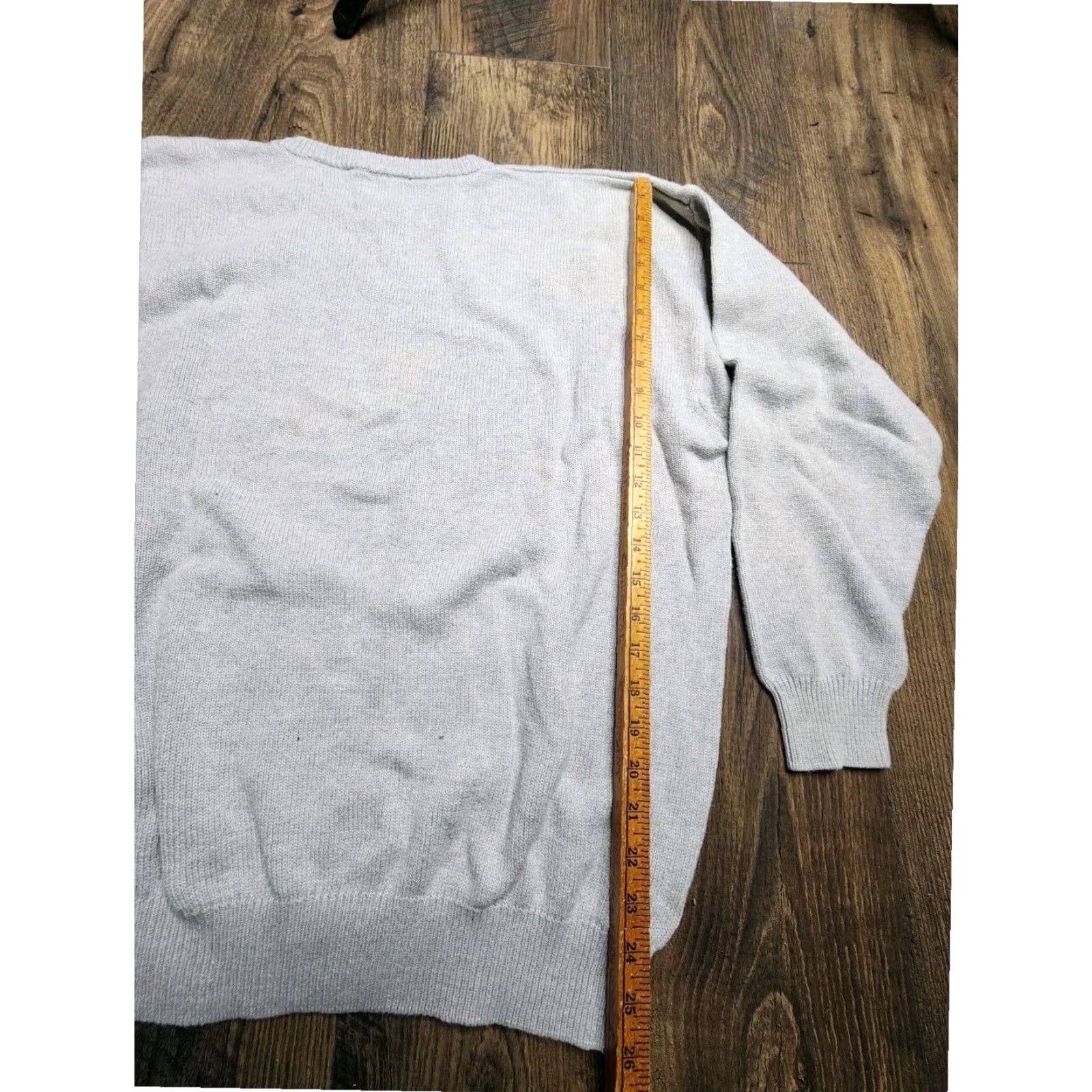 Gap VINTAGE GAP Gray Crew Neck Fleece Sweater Mens XL 90s Cotton Blend Size US XL / EU 56 / 4 - 2 Thumbnail