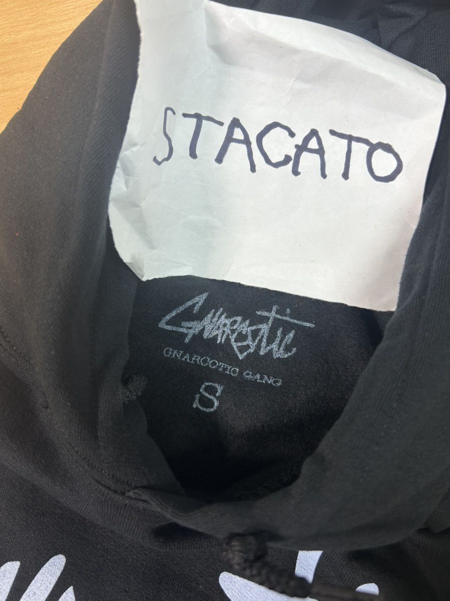 Gnarcotic × Rap Tees Gnarcotic Lil Gnar Logo Hoodie Black/Light Blue Size US S / EU 44-46 / 1 - 4 Thumbnail