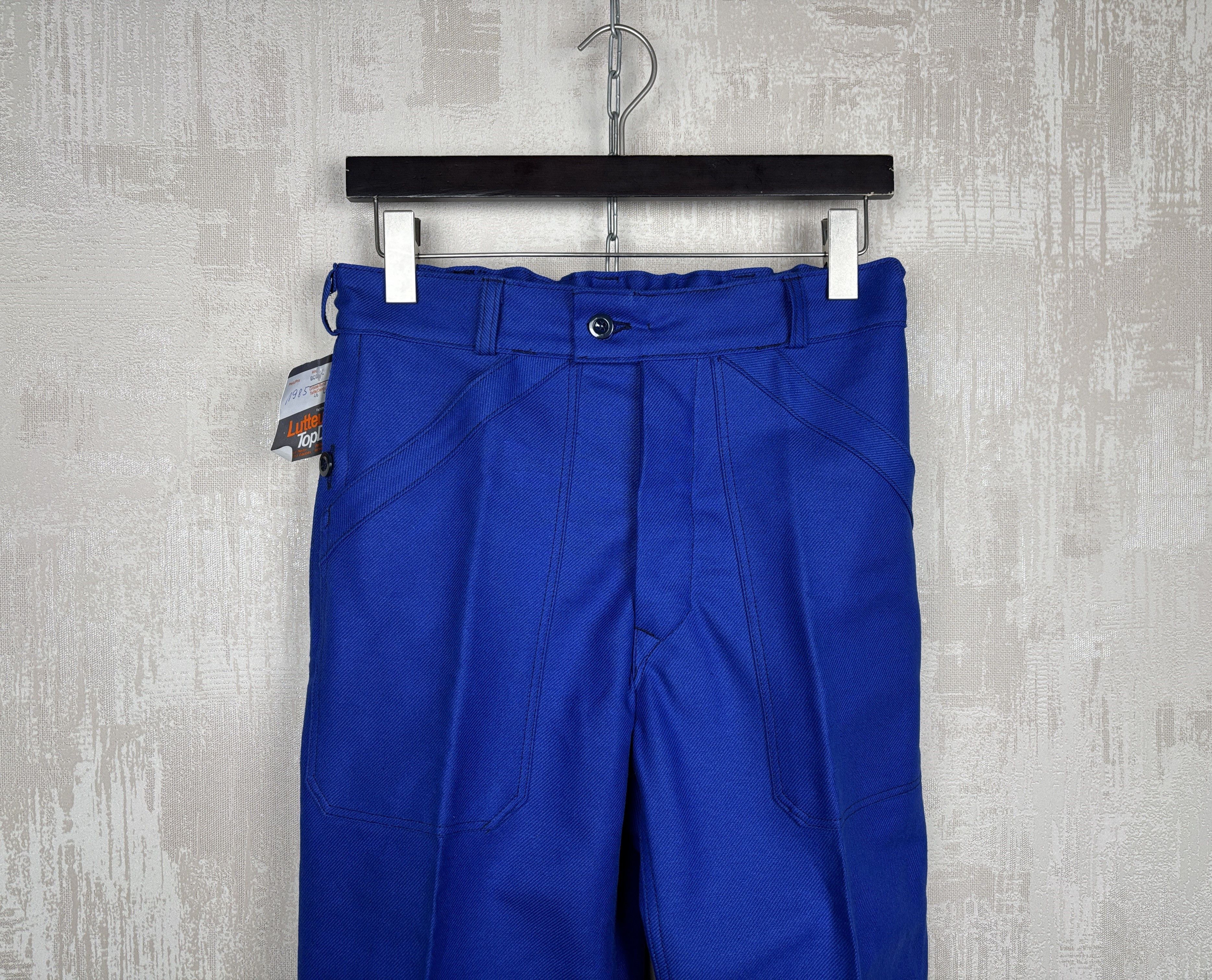 Vintage Lutteurs TopDress Sanfor French Workwear Fatigue Pants Size US 30 / EU 46 - 3 Thumbnail