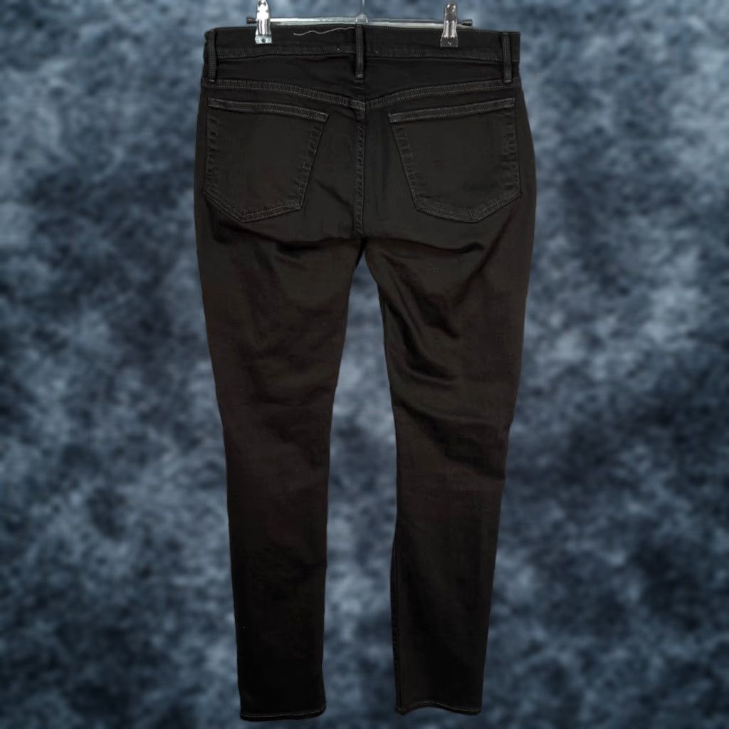 Frame Frame Womens Size 31 L'Homme Skinny Black Distressed Denim Jeans Size 24" / US 00 / IT 34 - 1 Thumbnail