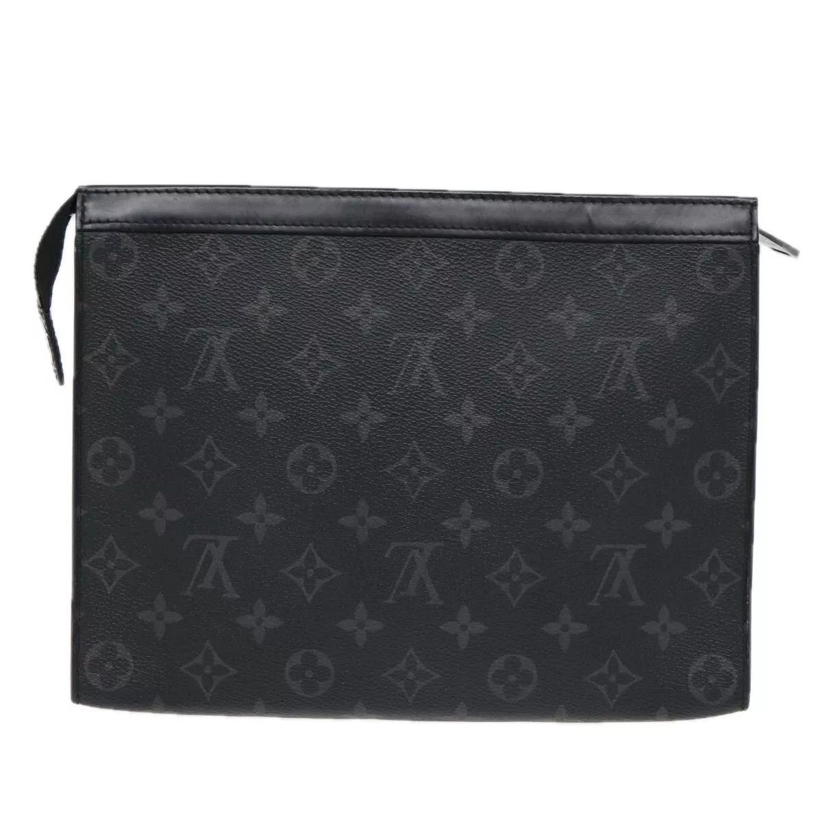 Louis Vuitton LOUIS VUITTON Monogram Eclipse Pochette Voyage MM Clutch Bag Size ONE SIZE - 2 Thumbnail