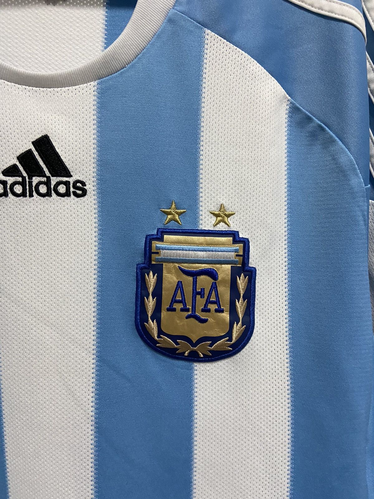 Adidas × Vintage Adidas vintage jersey Argentina Afa 2010 logo t shirt Size US M / EU 48-50 / 2 - 6 Thumbnail