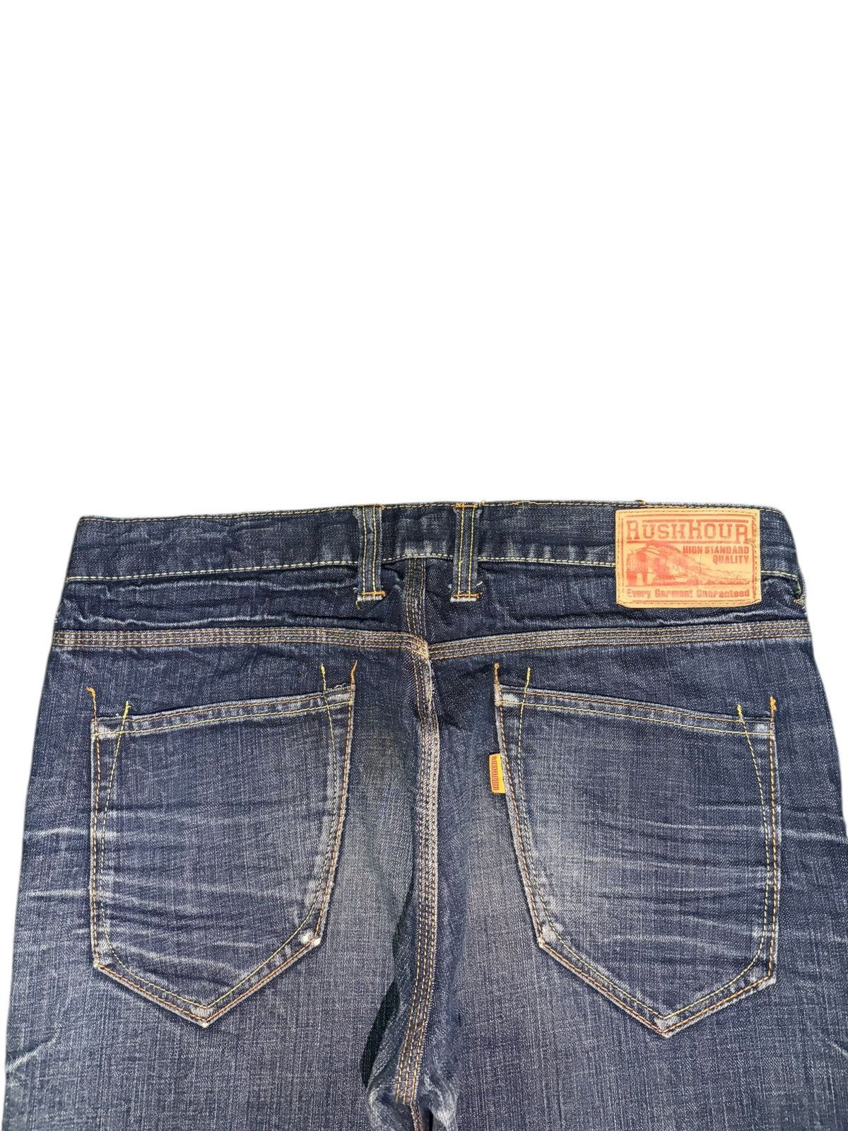 Diesel Vintage Japanese Brand Faded Wash Distress Loose Jeans Size US 33 - 4 Thumbnail
