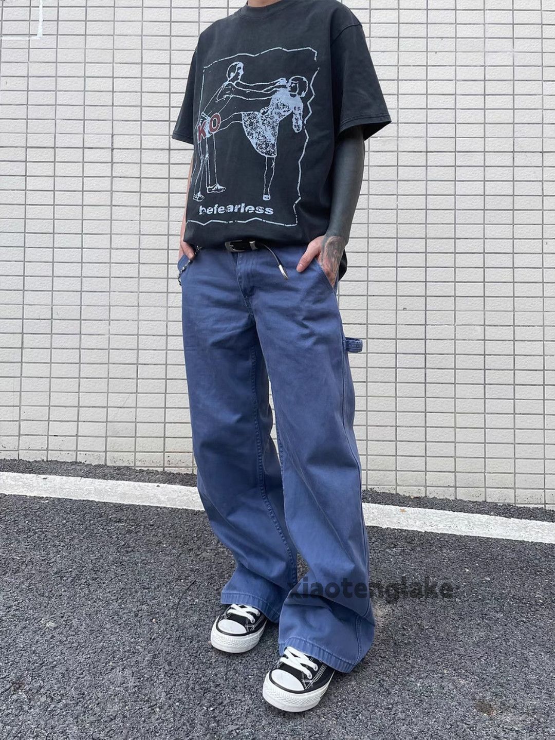 Designer × Japanese Brand × Vintage Utility skate hiphop yuppie cargo work carpenter pants Size US 30 / EU 46 - 7 Thumbnail