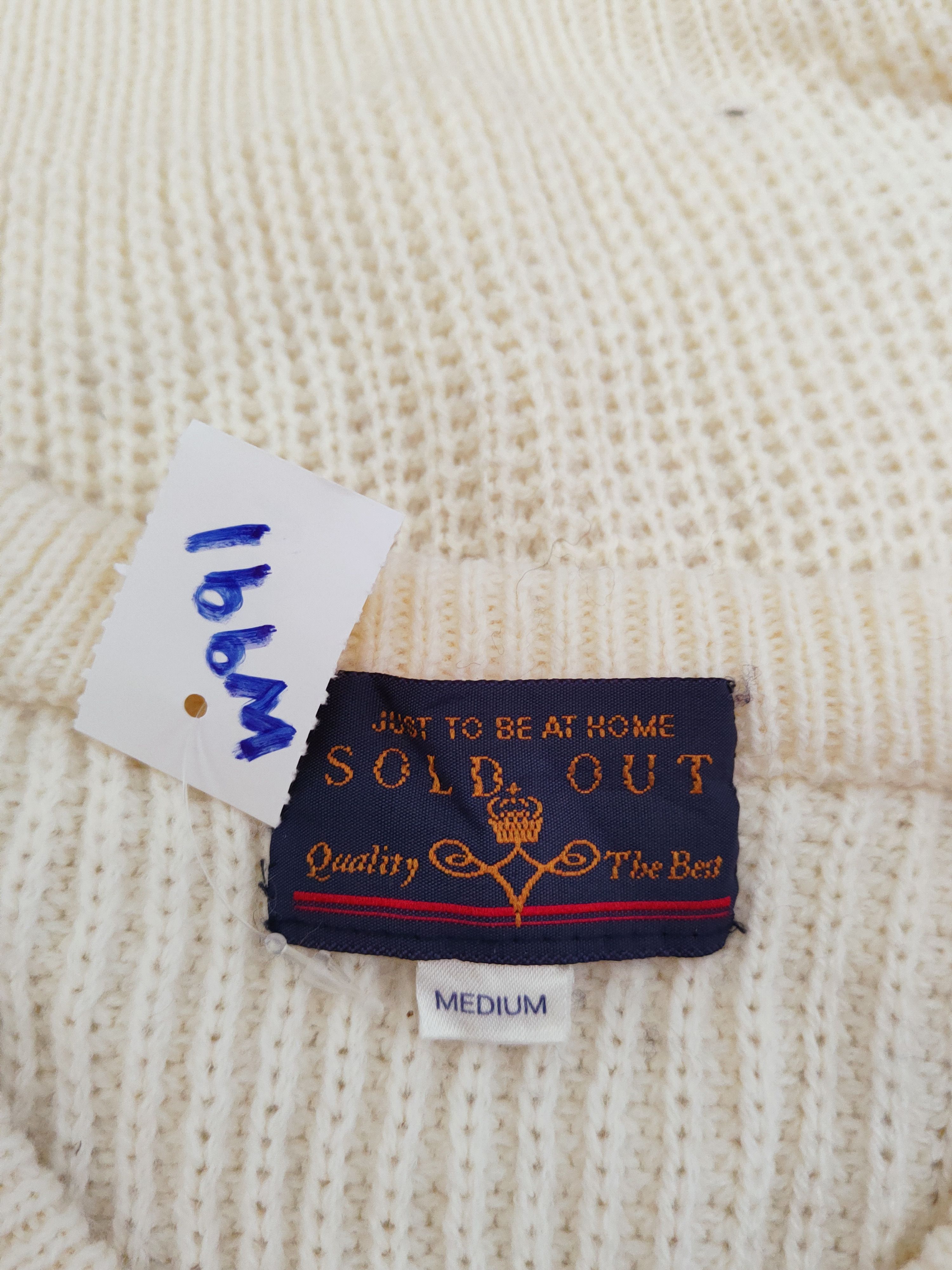 Japanese Brand Sold Out Ivory Knitwear Sweatshirts #W991 Size M / US 6-8 / IT 42-44 - 11 Thumbnail