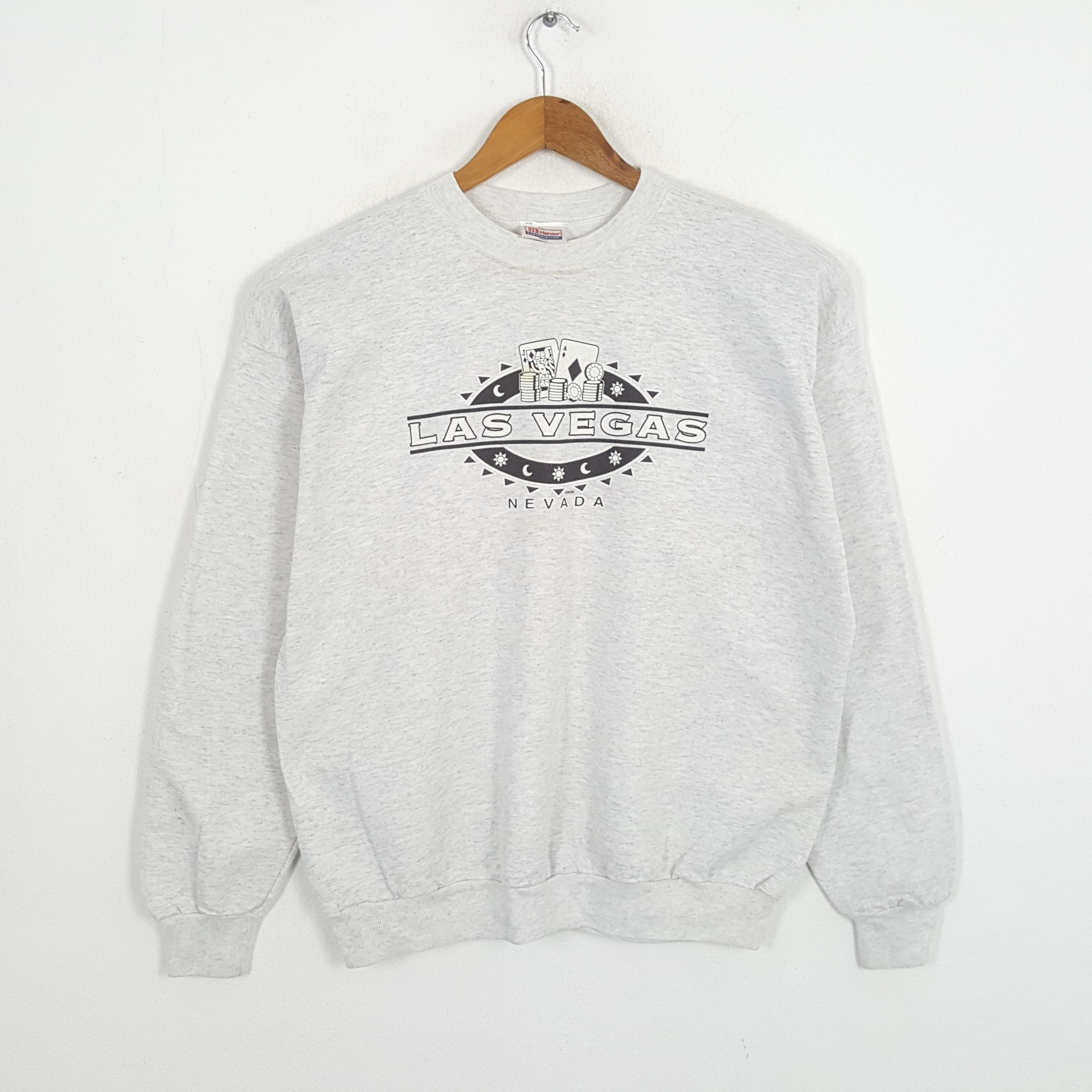 Vintage Vintage LAS VEGAS NEVADA American State Casino Sweatshirts Size US L / EU 52-54 / 3 - 1 Thumbnail