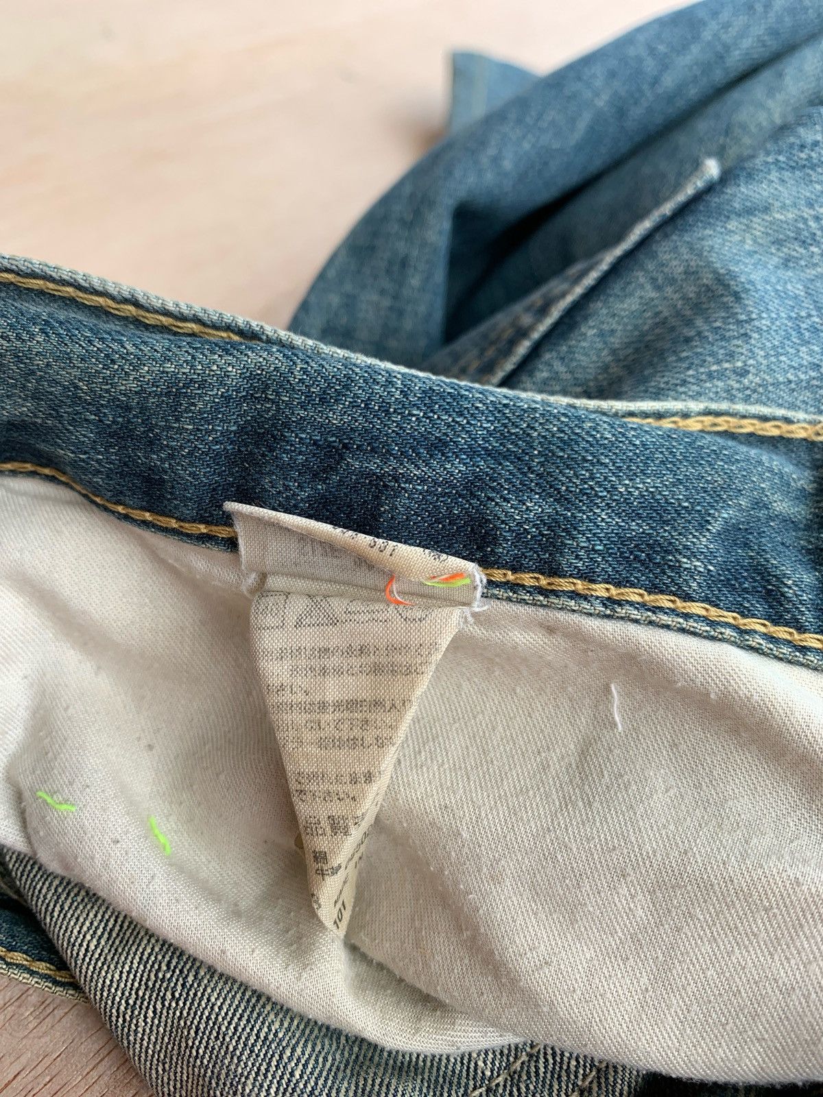 Japanese Brand × Levi's Vintage Levis Patchwork kapital Style Denim Jeans Size US 36 / EU 52 - 8 Thumbnail