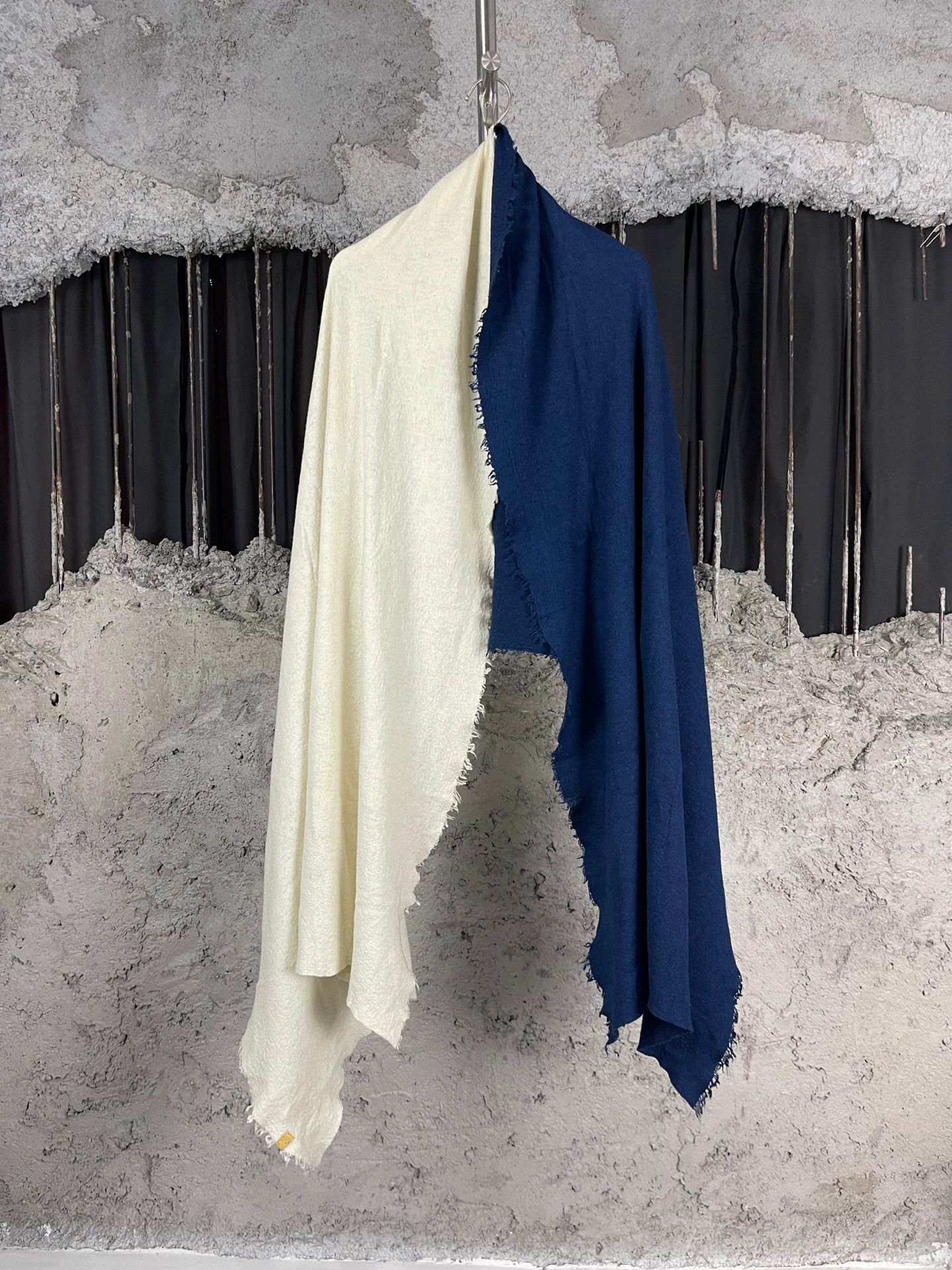 Visvim Visvim Indigo Dyed Scarf & Shawl Size ONE SIZE - 1 Thumbnail