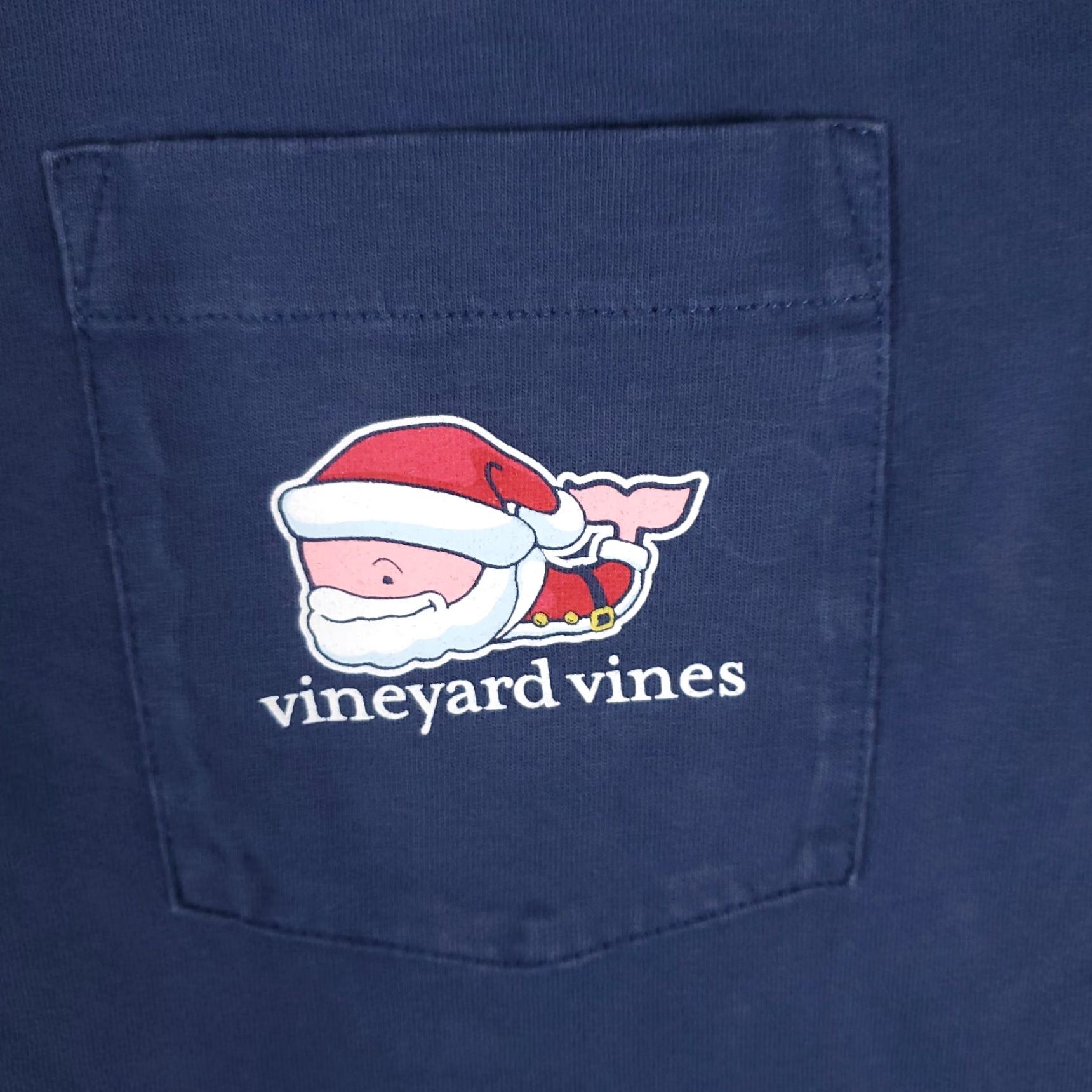 Vineyard Vines VINTAGE Vineyard Vines Merry Christmas 2017 Blue Long Sleeve T-Shirt Adult Small Crew Neck Size US S / EU 44-46 / 1 - 3 Thumbnail