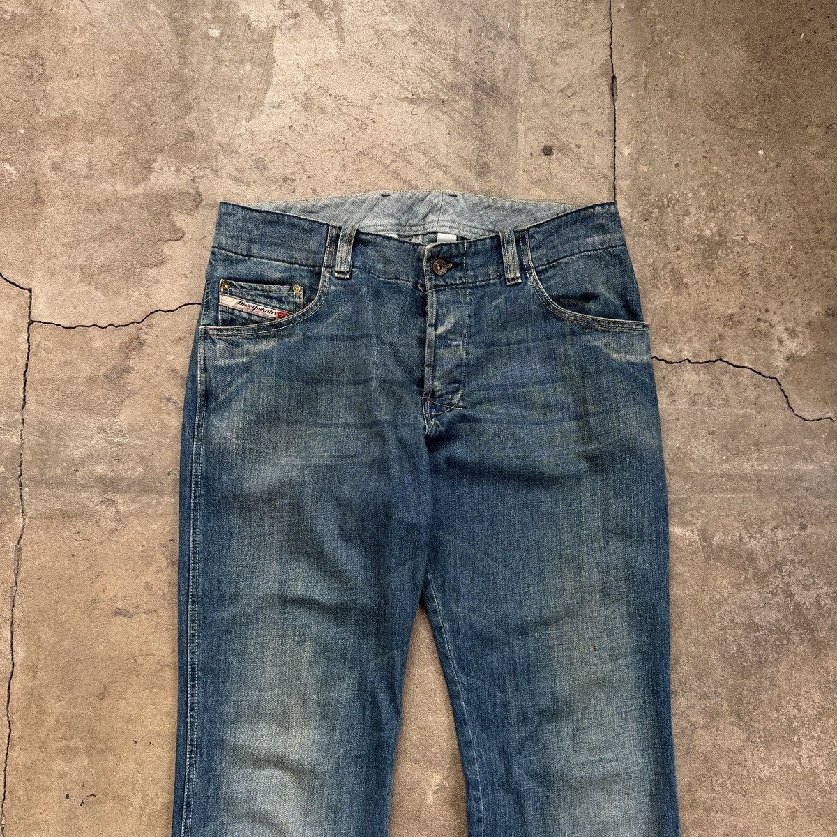 Diesel Vintage Diesel Y2K Flared Denim Size US 33 - 4 Thumbnail