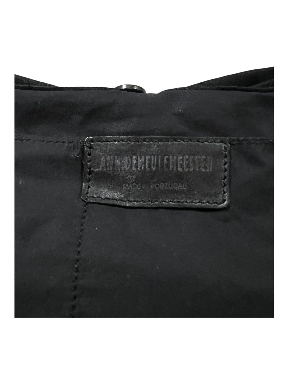 Ann Demeulemeester Ann Demeulemeester 🇧🇪 Suede Fanny Messenger Crossbody Bag Size ONE SIZE - 8 Thumbnail