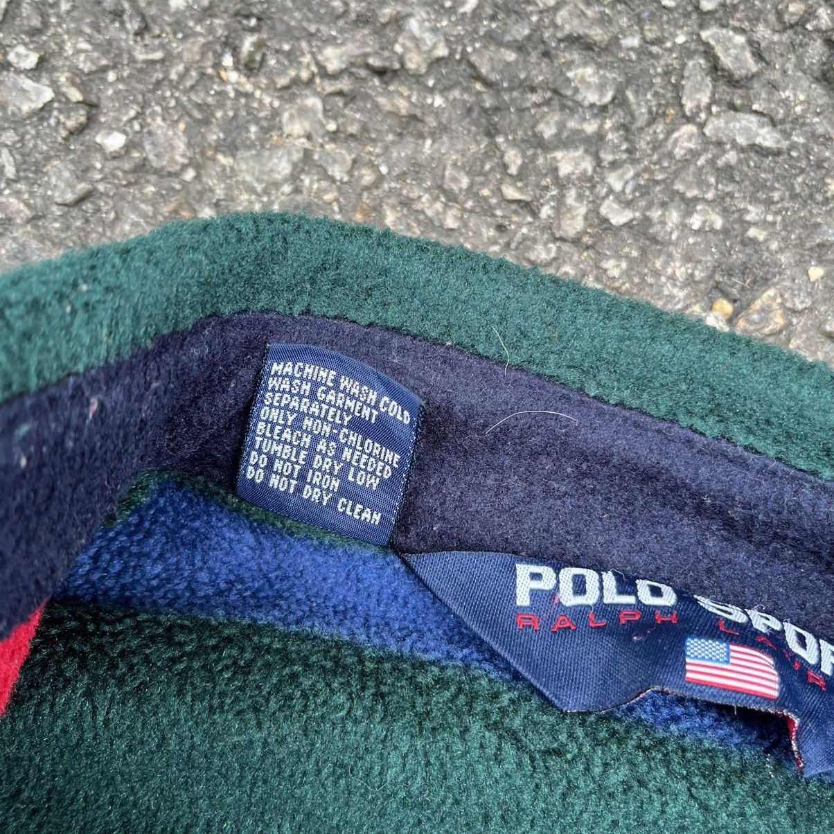 Polo Ralph Lauren Vintage 90s Polo Sport Small Pony Polartec Fleece Jacket USA Size US M / EU 48-50 / 2 - 9 Thumbnail