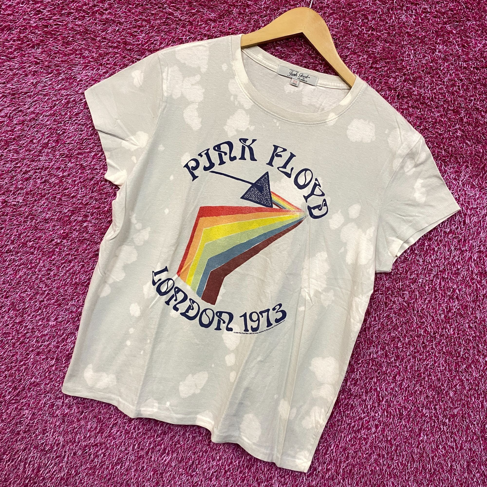 Pink Floyd Pink Floyd London 1975 women's Tie dye Rock Tee size Large Size US L / EU 52-54 / 3 - 3 Thumbnail