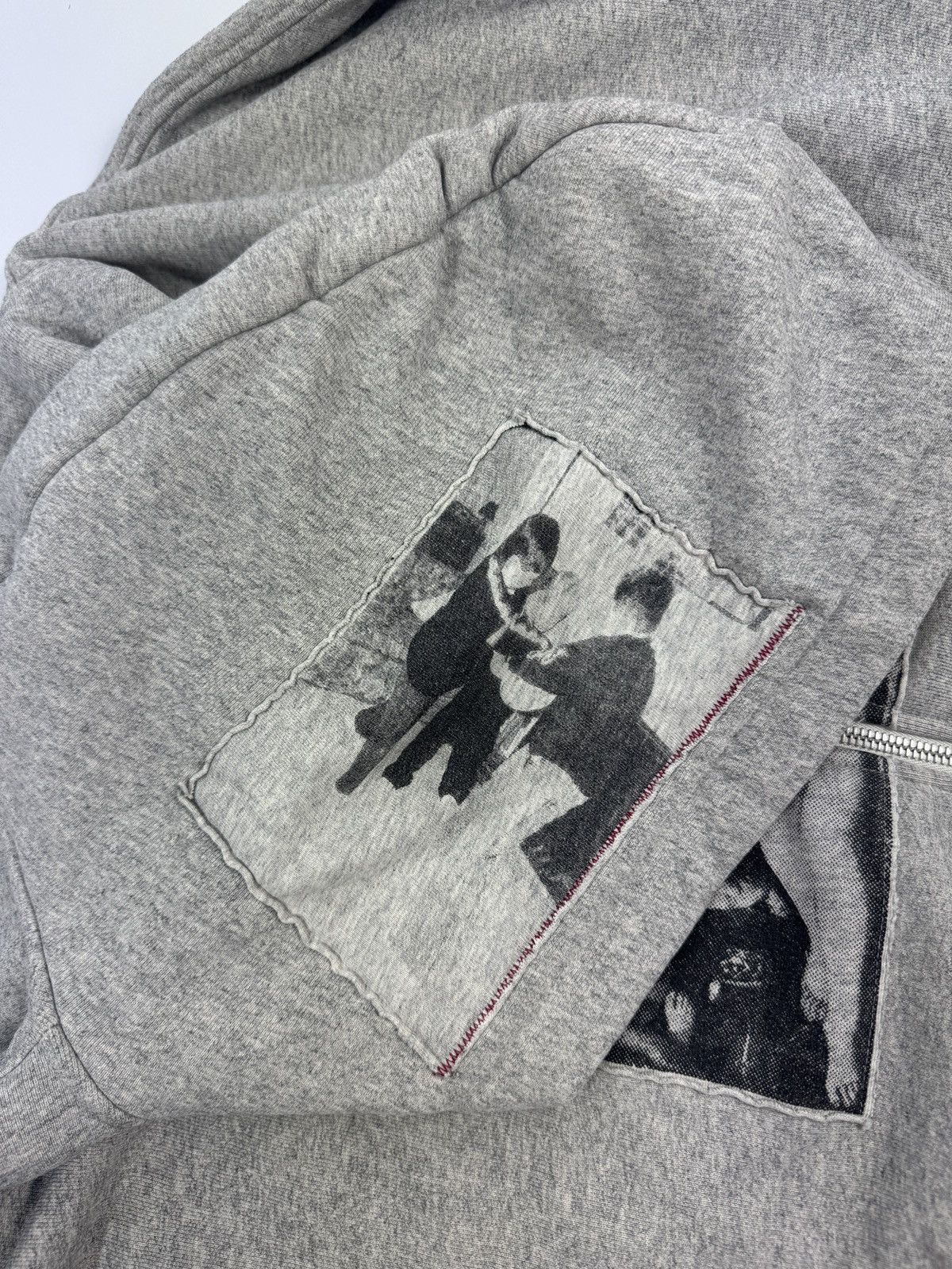 Enfants Riches Deprimes ASSEMBLAGE ZIP OVERSIZED HOODIE Size US L / EU 52-54 / 3 - 8 Thumbnail