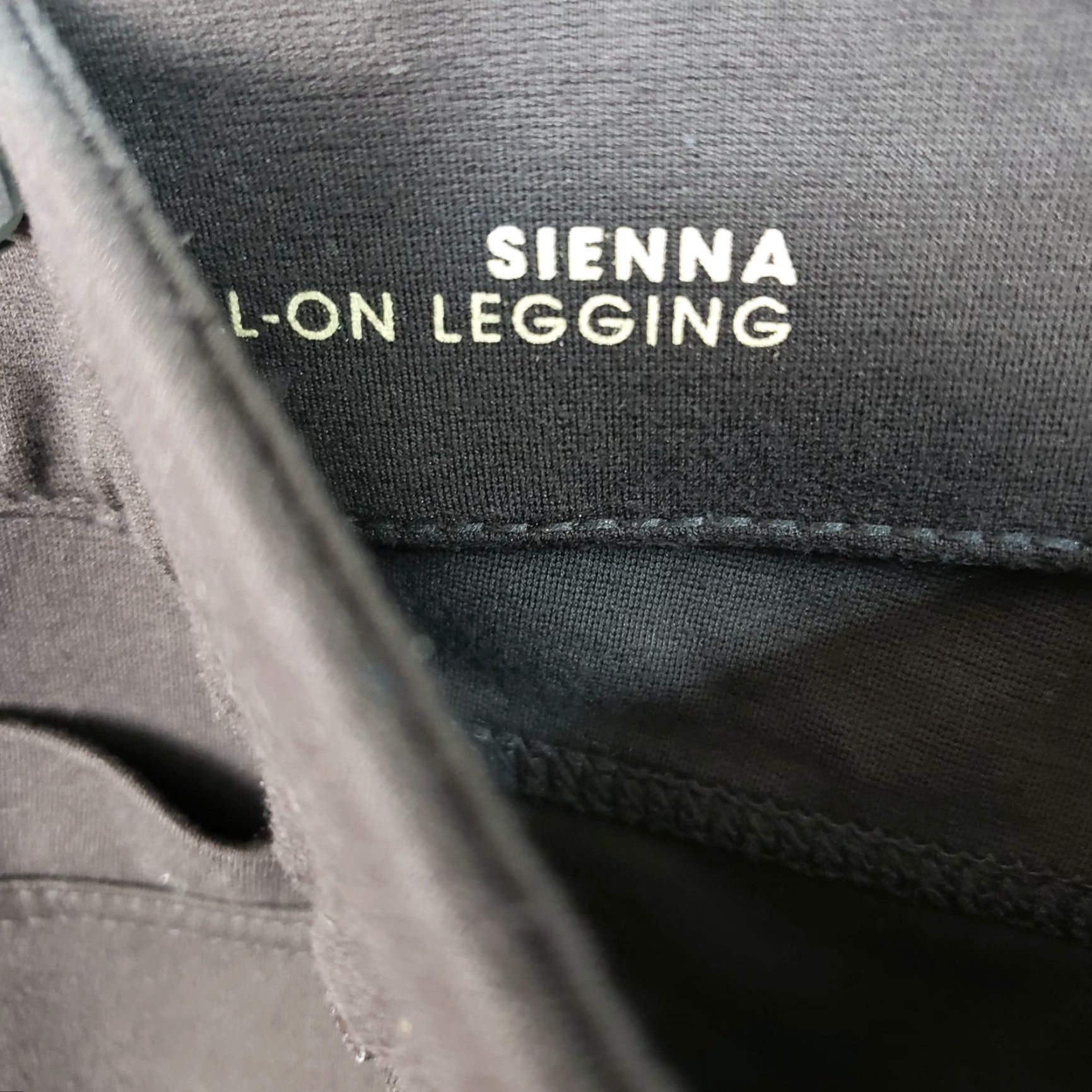 Vintage Liverpool Womens Sienna Pull On Legging Sz 8 Brown Cropped Ponte Knit Mid Rise Pants Size 30" / US 8 / IT 44 - 8 Thumbnail